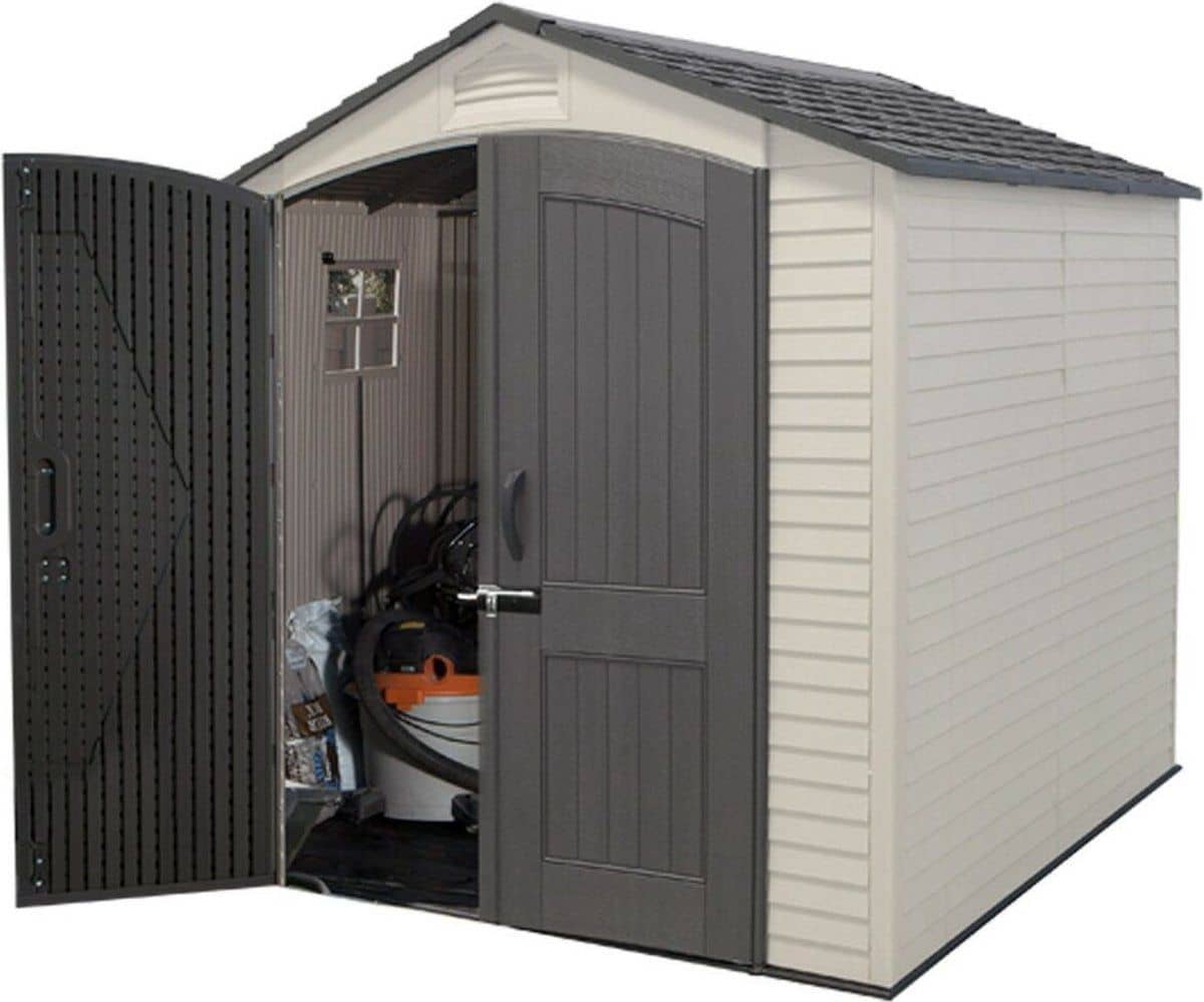 Lifetime® Gereedschapsschuur Tuinschuur Fox - Kunststof - 213x215x227 cm