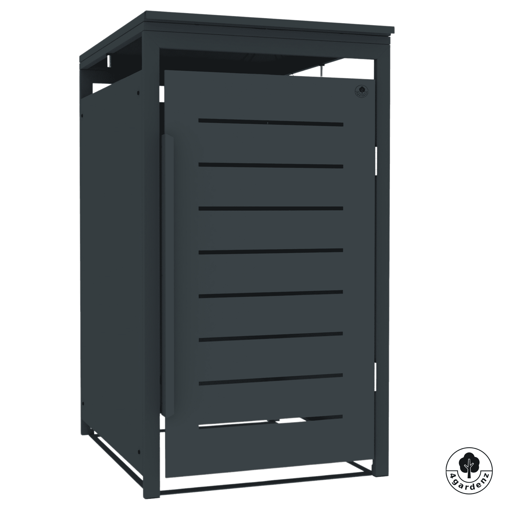 4gardenz® Slimline Kliko Containerombouw 1 Afvalbak - Antraciet