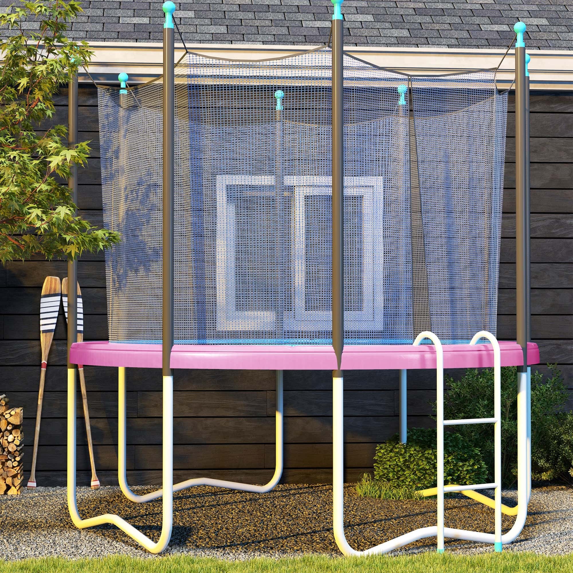4goodz Trampoline rand Waterdicht - Vervangingrand 305 cm - Roze