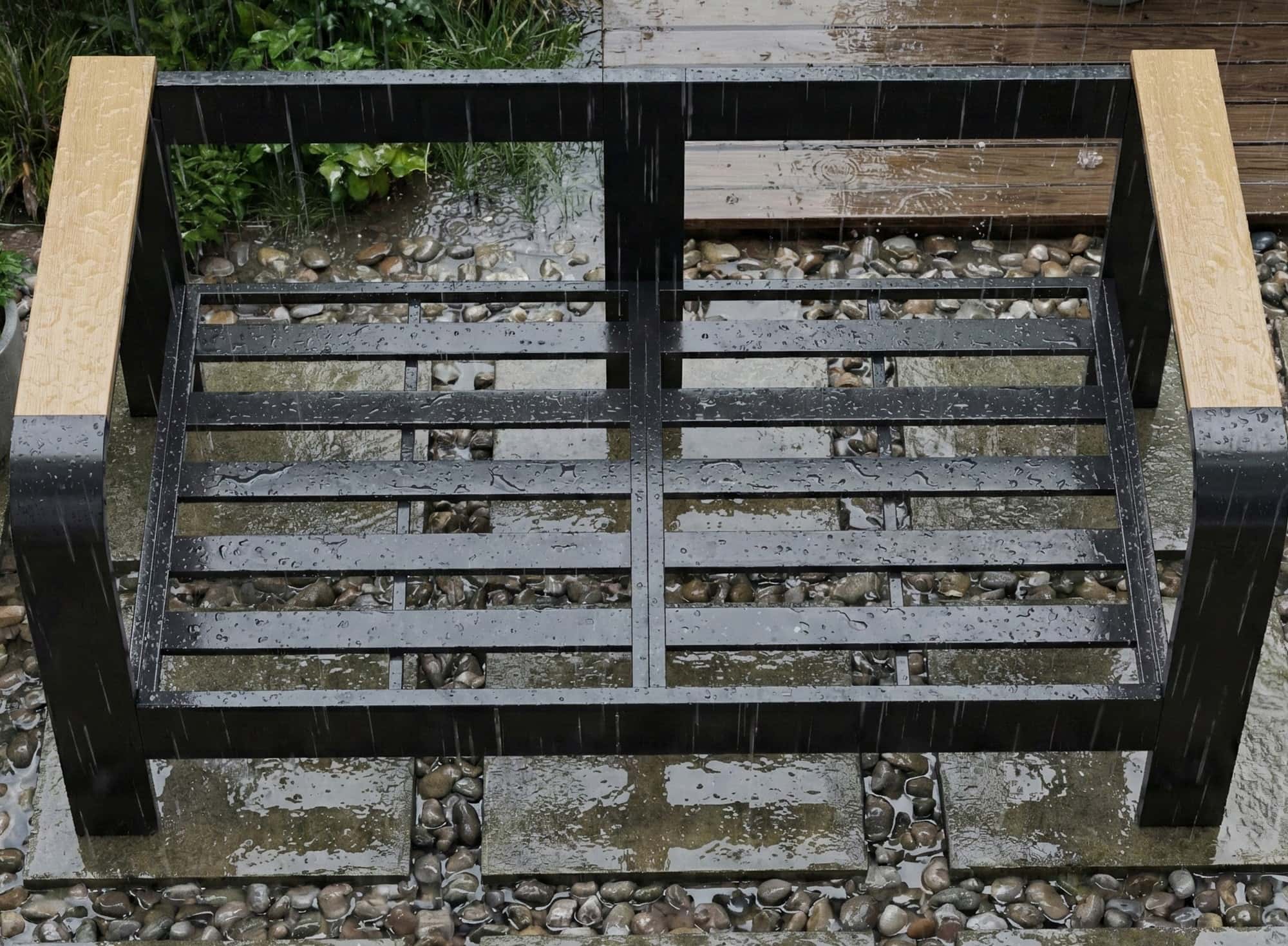 4goodz Tuinmeubelset Aluminium voor 4 personen met bijzettafel - waterafstotend - extra diep