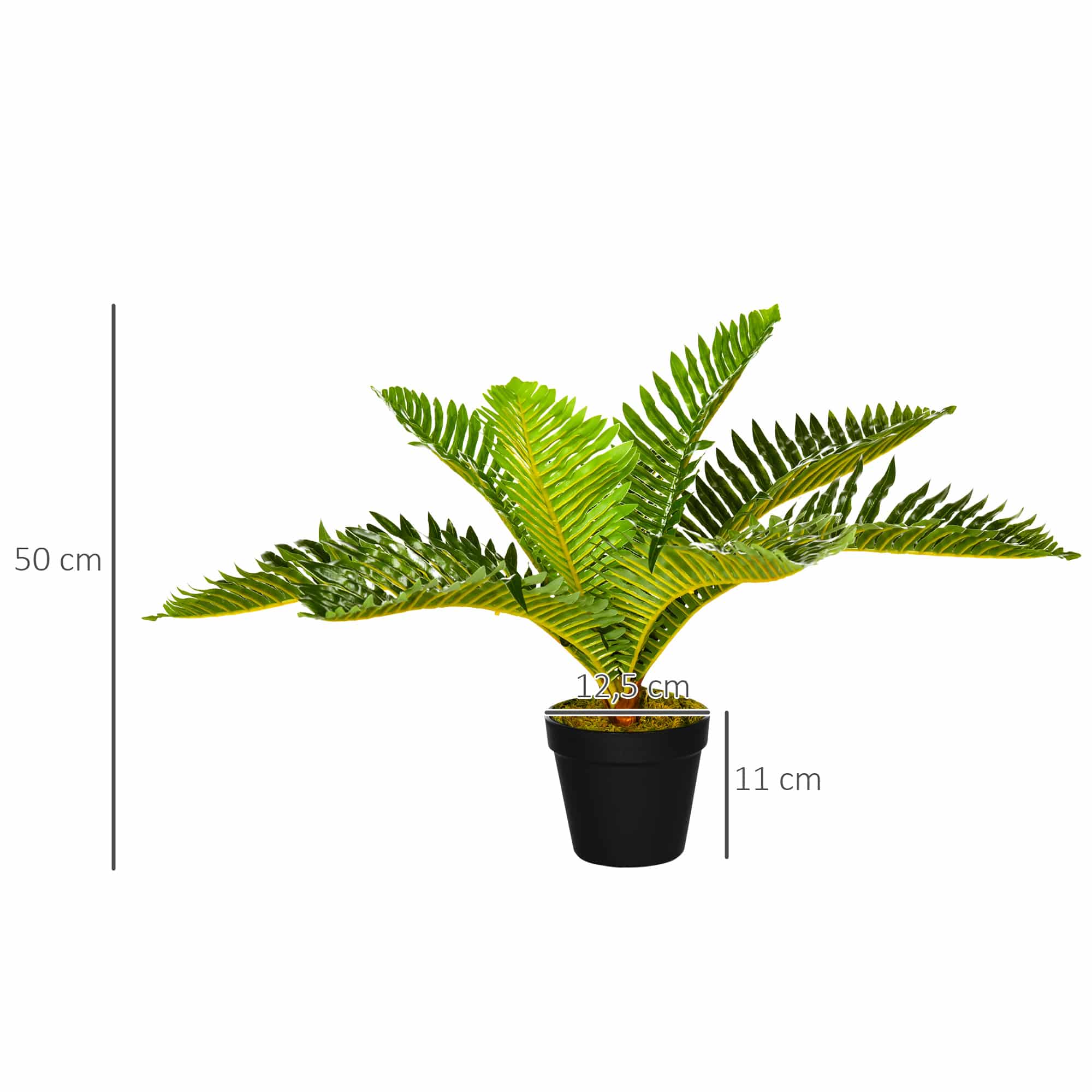 4goodz Kunstplant met Pot voor Stijlvolle Interieurdecoratie 830-687V00GN