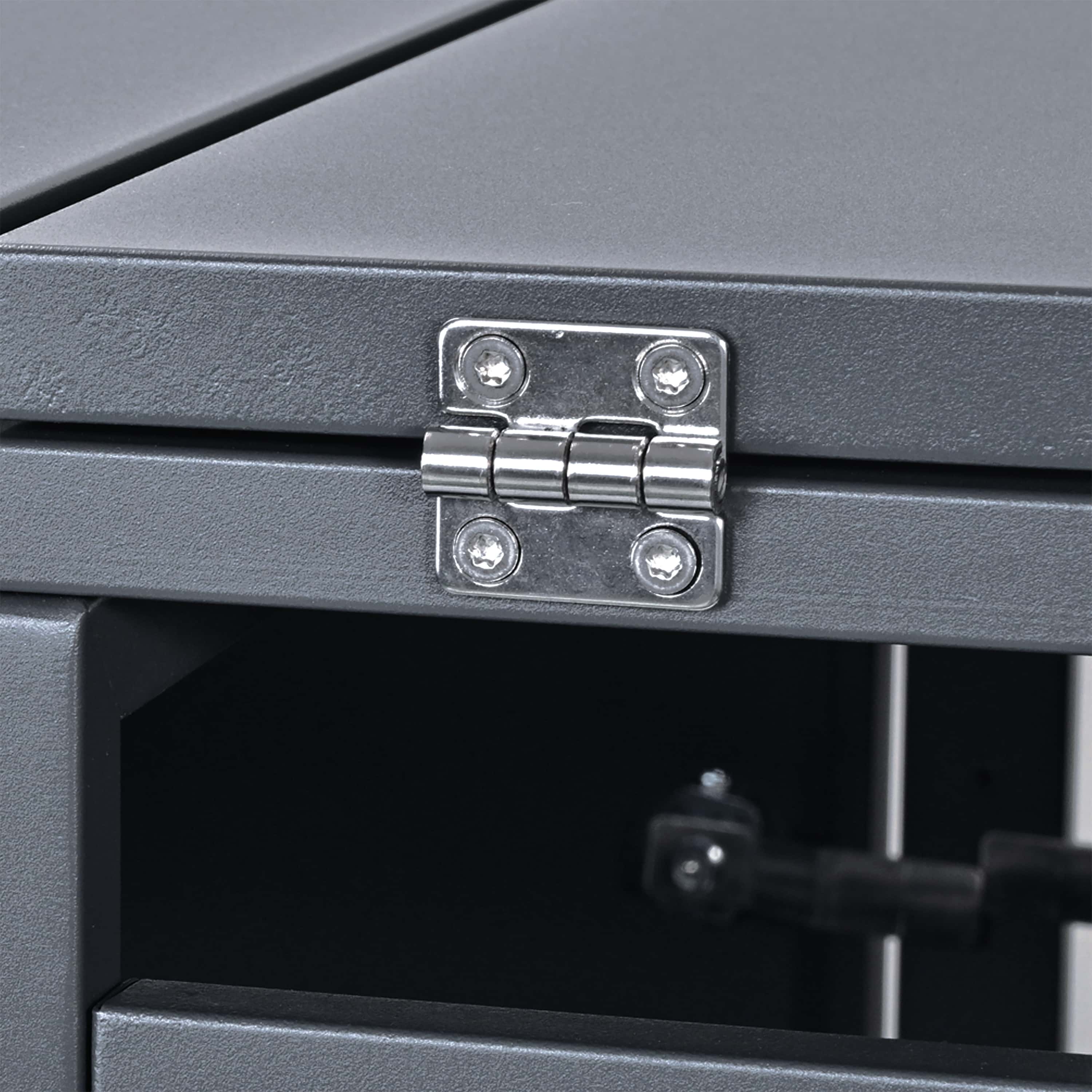 Westmann Status-3 Metalen Containerombouw voor 3 kliko's - Houtlook