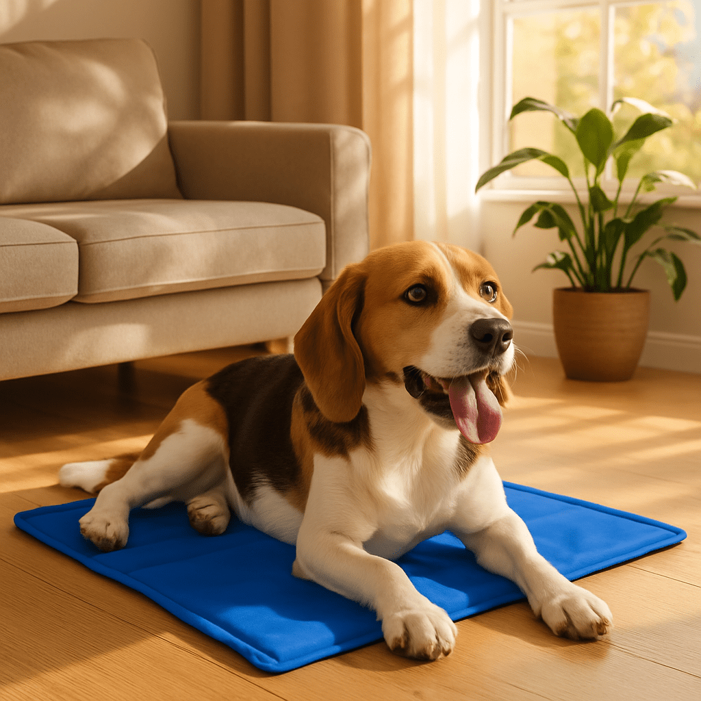 4animalz® Koelmat voor honden en katten - 50x65 CM - Blauw