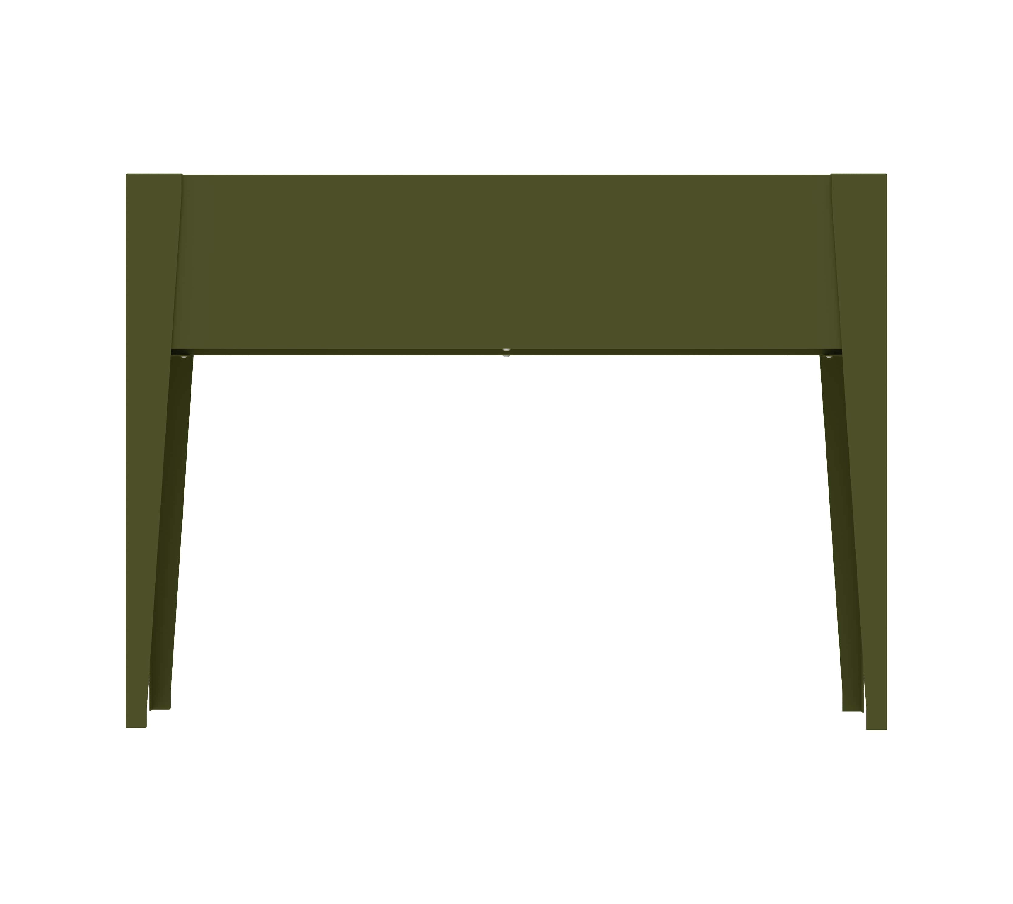 Westmann Vedura M - Metalen Verhoogde Plantenbak 30x100x80 cm - Olijf