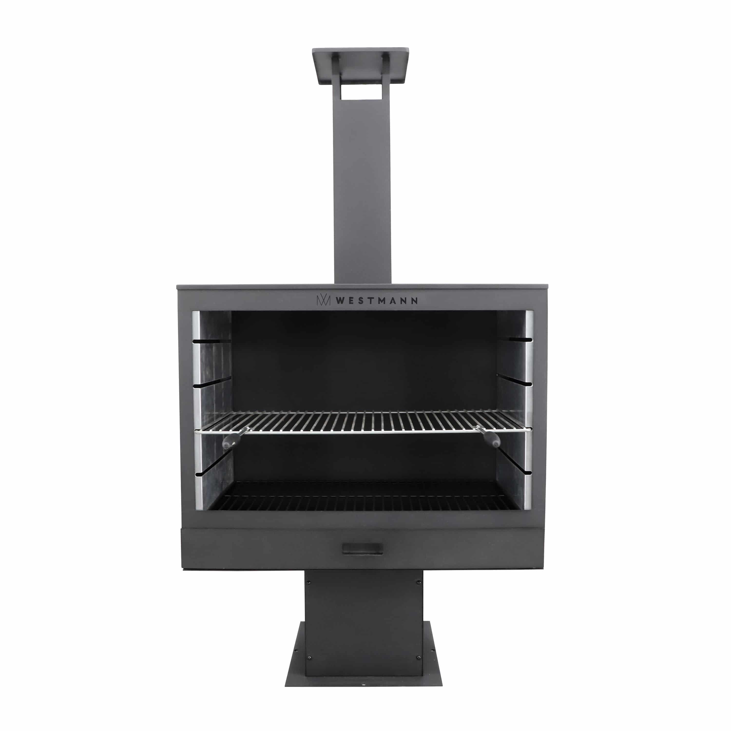 Westmann Barbecue en Open Haard Staal vuurkorf 50x90x160 cm WMLG868-B