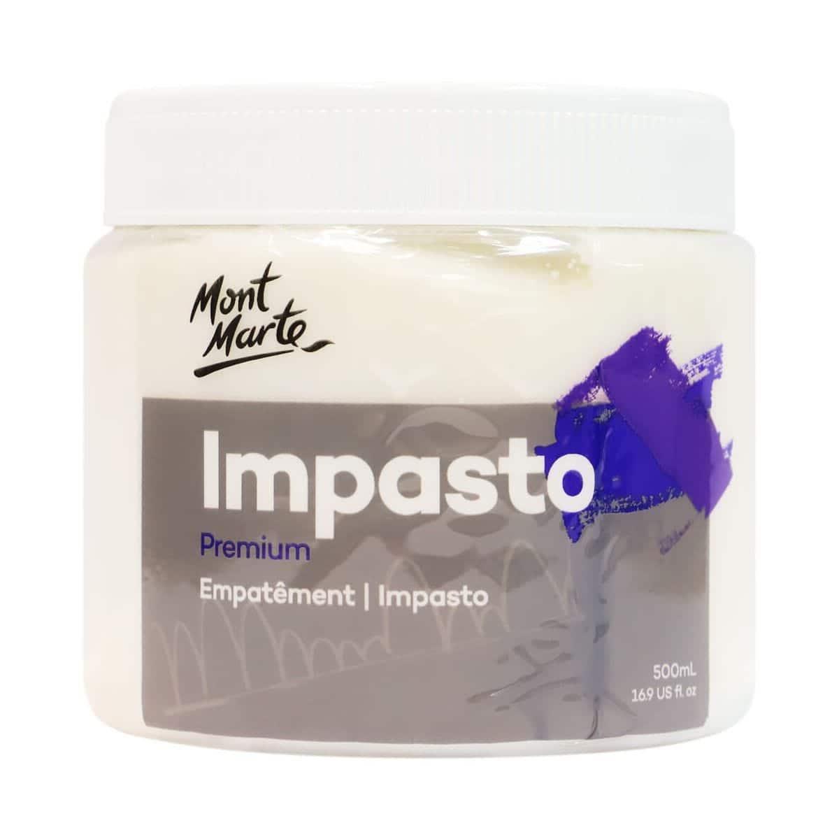 Mont Marte® Premium Impasto Acrylverf structuur medium 500 ml