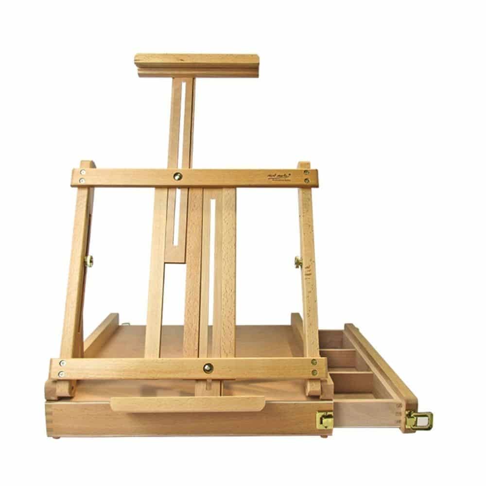 Mont Marte® Grote Tafelezel met Opberglade - 36x42x69 cm