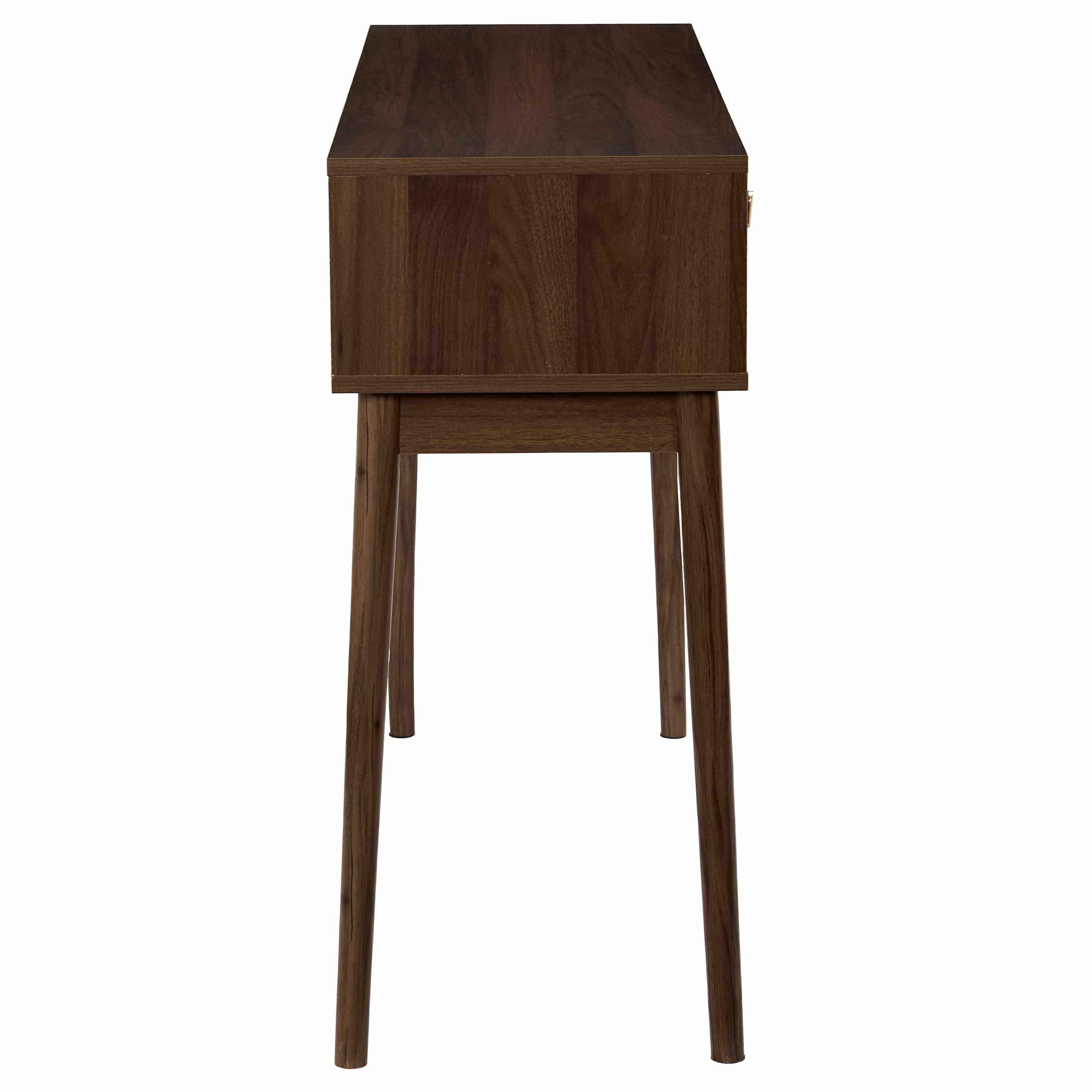 Home Deco Factory Tiff Sidetable Consoletafel 100x80x35 cm - Bruin