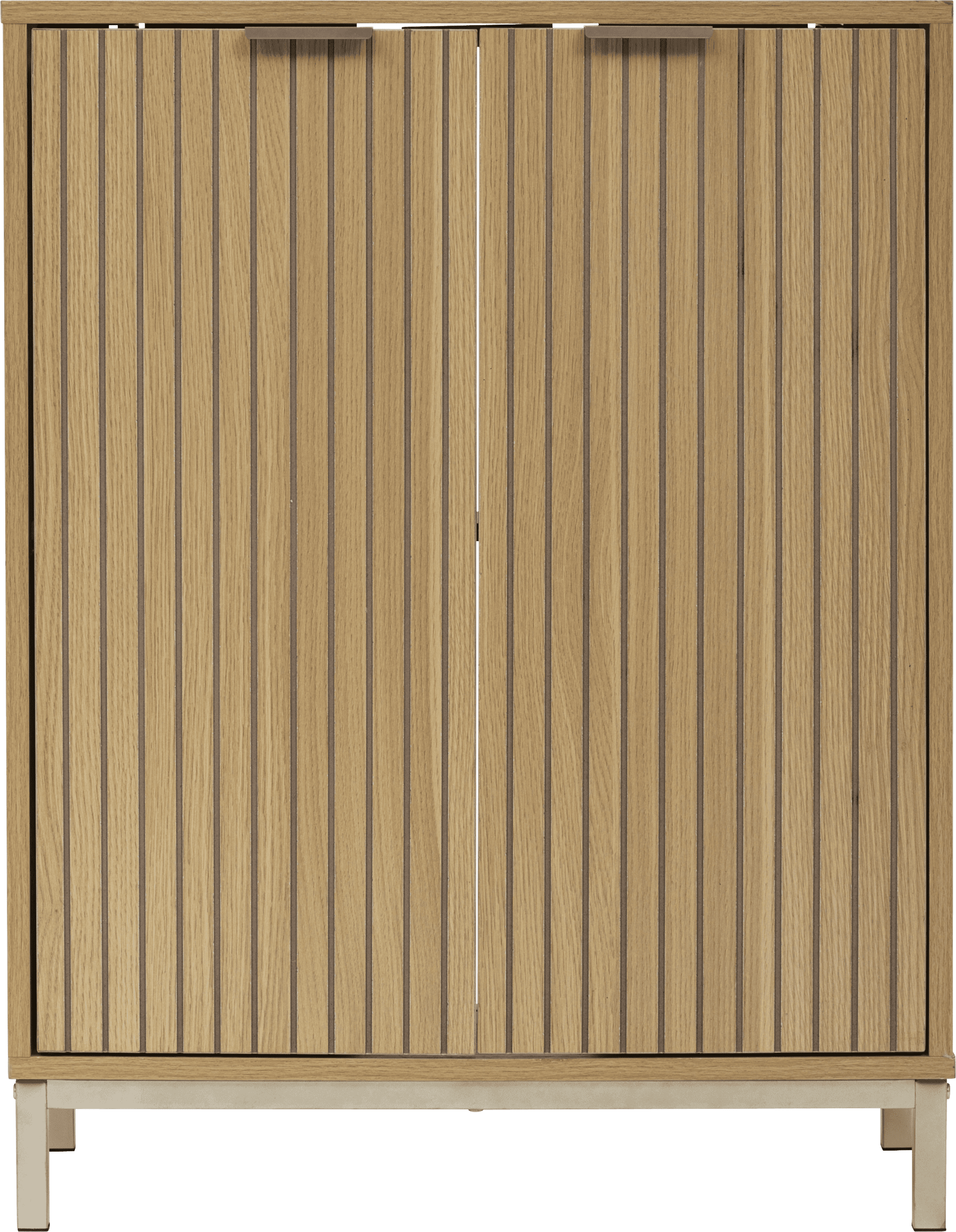 Wastafelonderkast Tasso - Wastafelmeubel met paneel dessin 28x60x80 cm