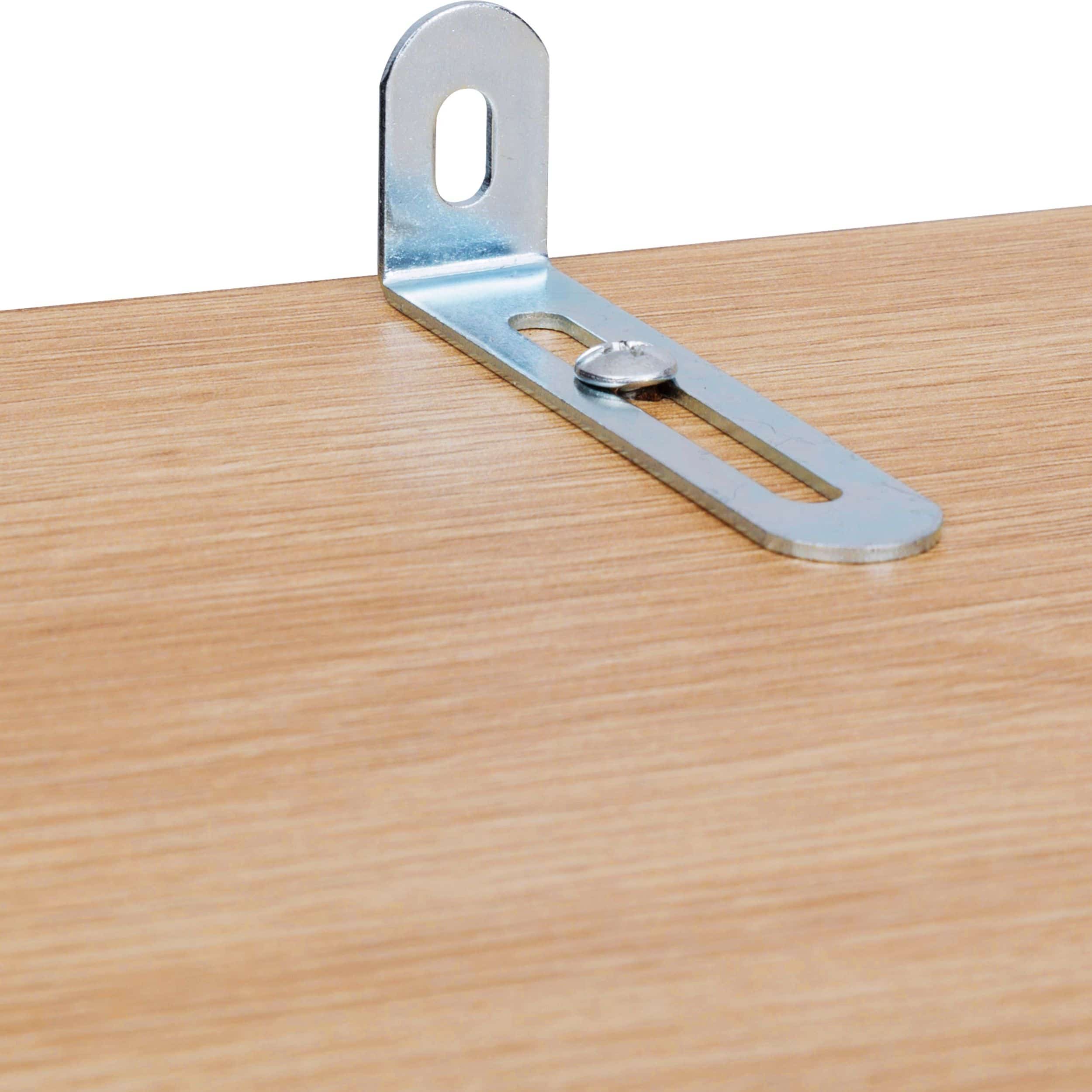 4goodz Badkamerkast Abana - Kolomkast 2 deuren 170 cm - Bruin