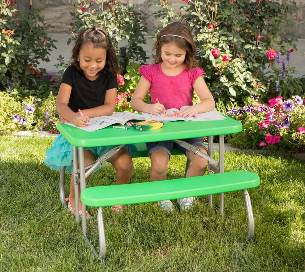 Kindertafel Lifetime Opvouwbaar - Picknickset - Groen