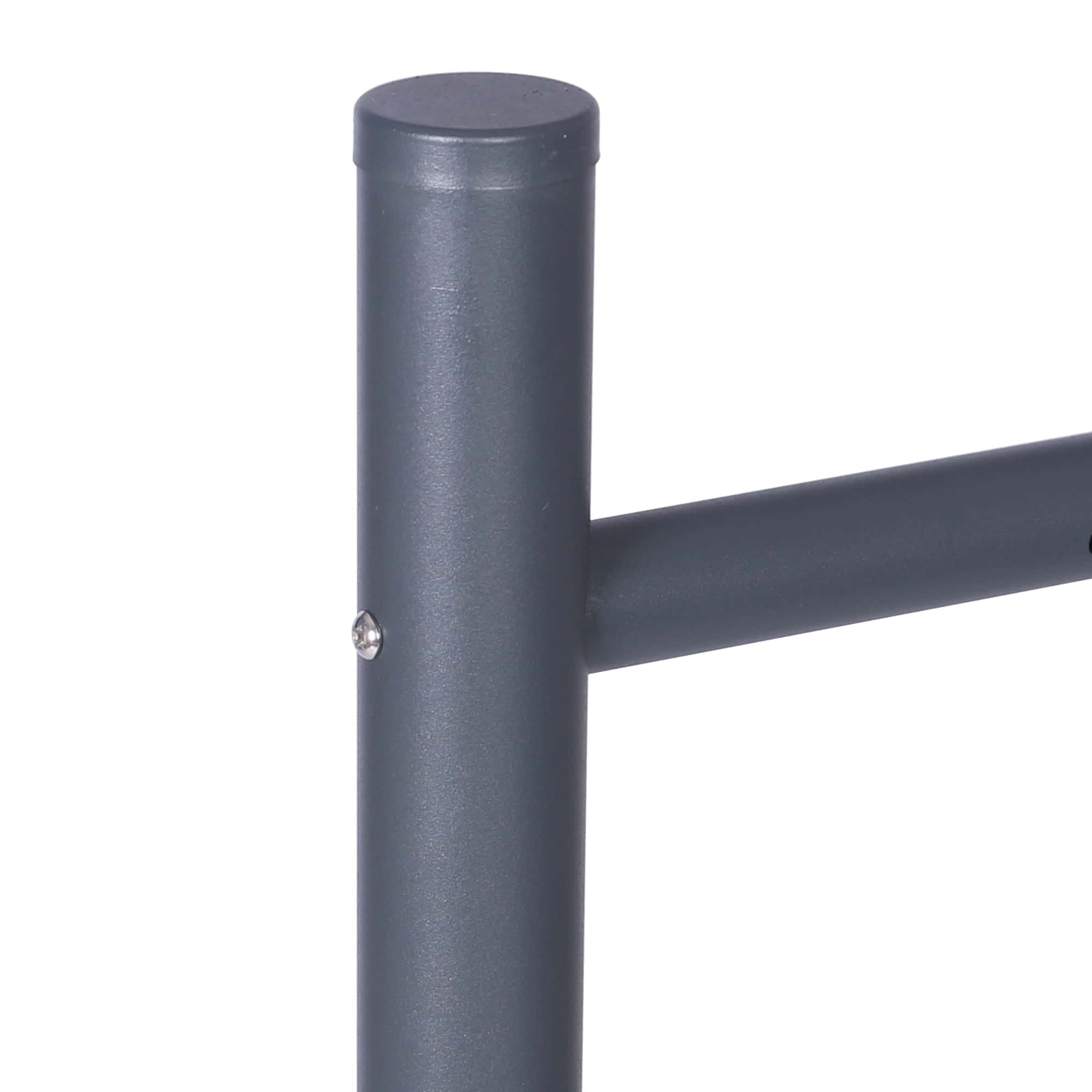 4gardenz® Brievenbus Standaard voor vrijstaande brievenbus - antraciet