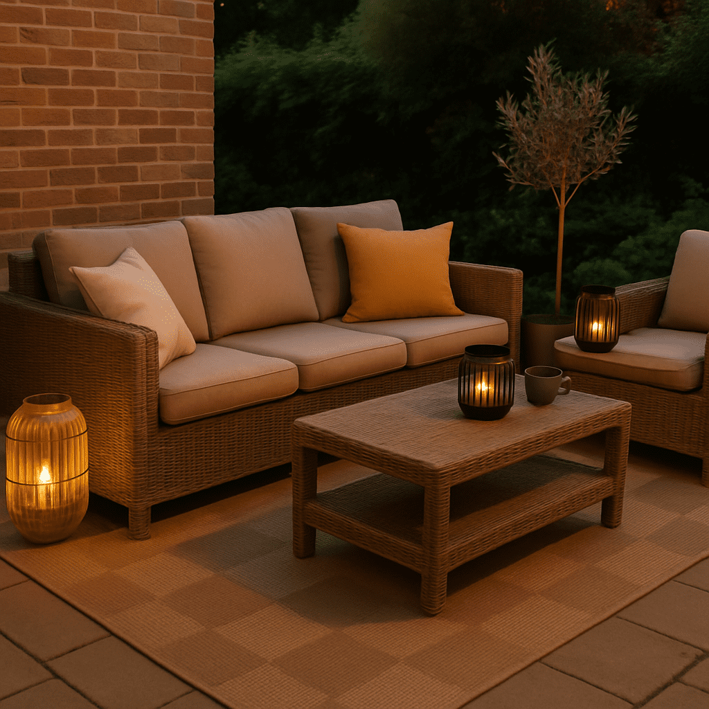 Tuintapijt Buitenkleed Rechthoek 160x230 cm - Bruin