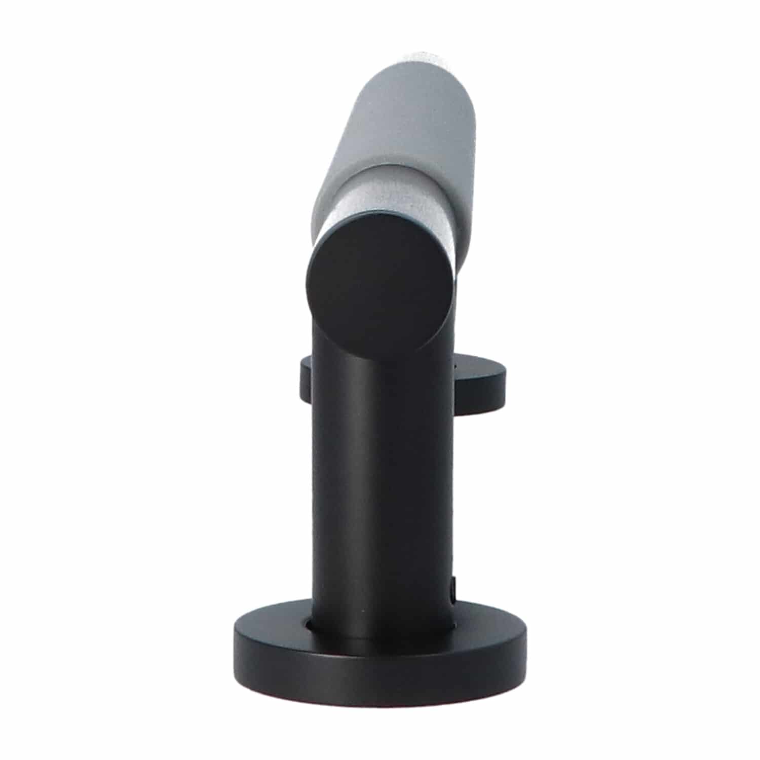 Luzzo® Fisso Soft Handgreep Badkamer/Toiletgreep 30 cm - Zwart/Grijs