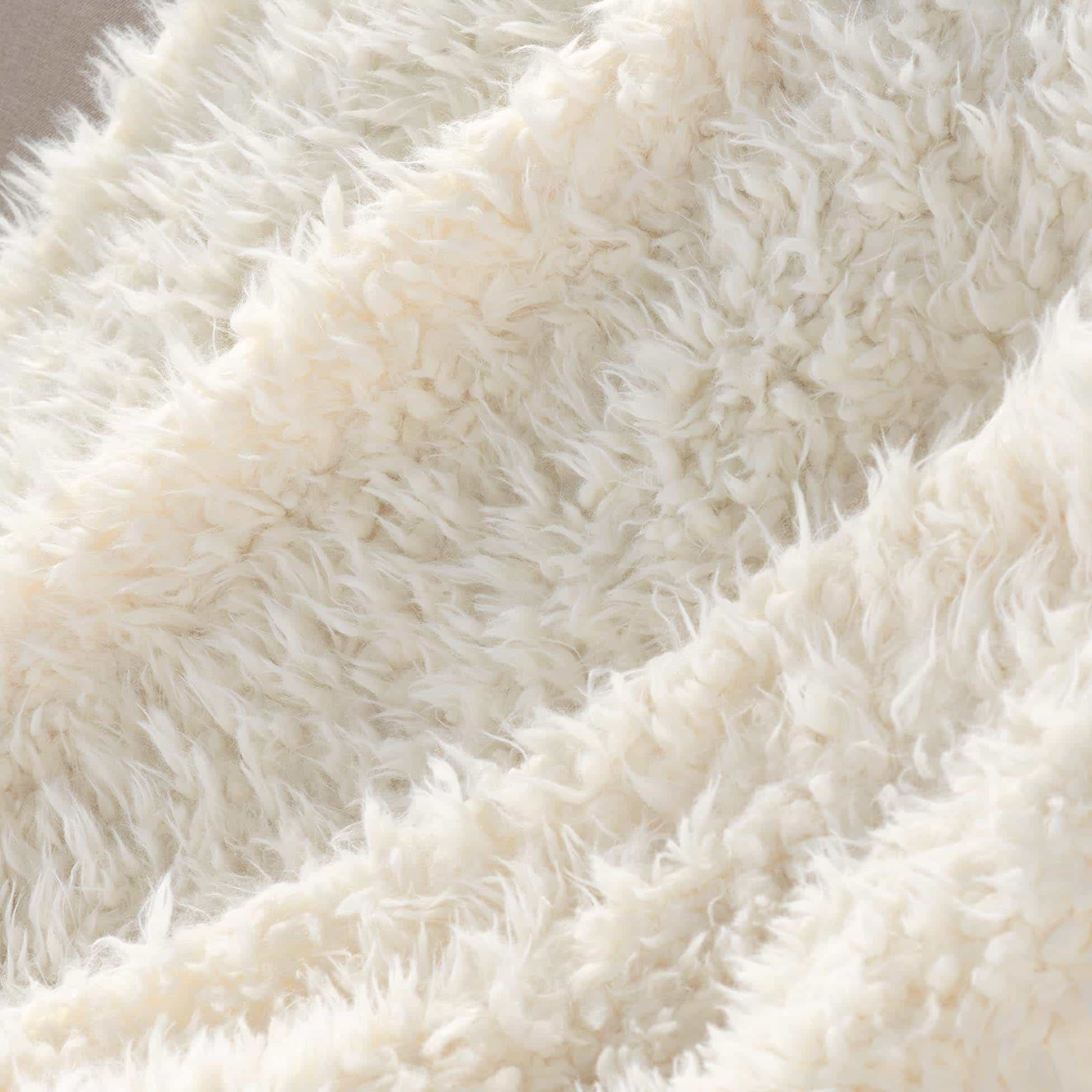 Schapen Fleece - Zachte en Grote Fleece Plaid 180x220 cm - Creme