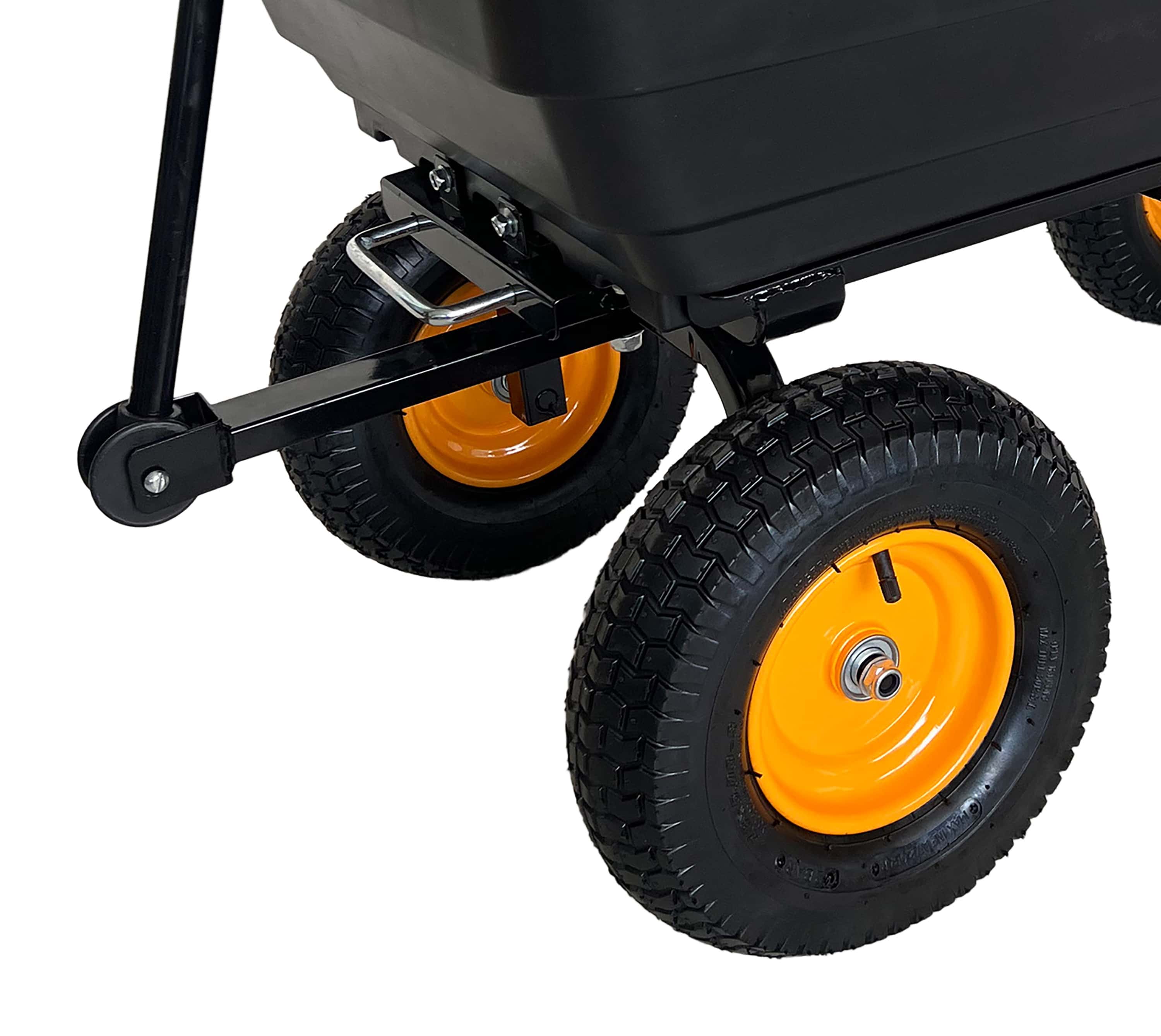 Westmann Prakta M - Kunststof tuintrolley met kantelfunctie - 300 kg