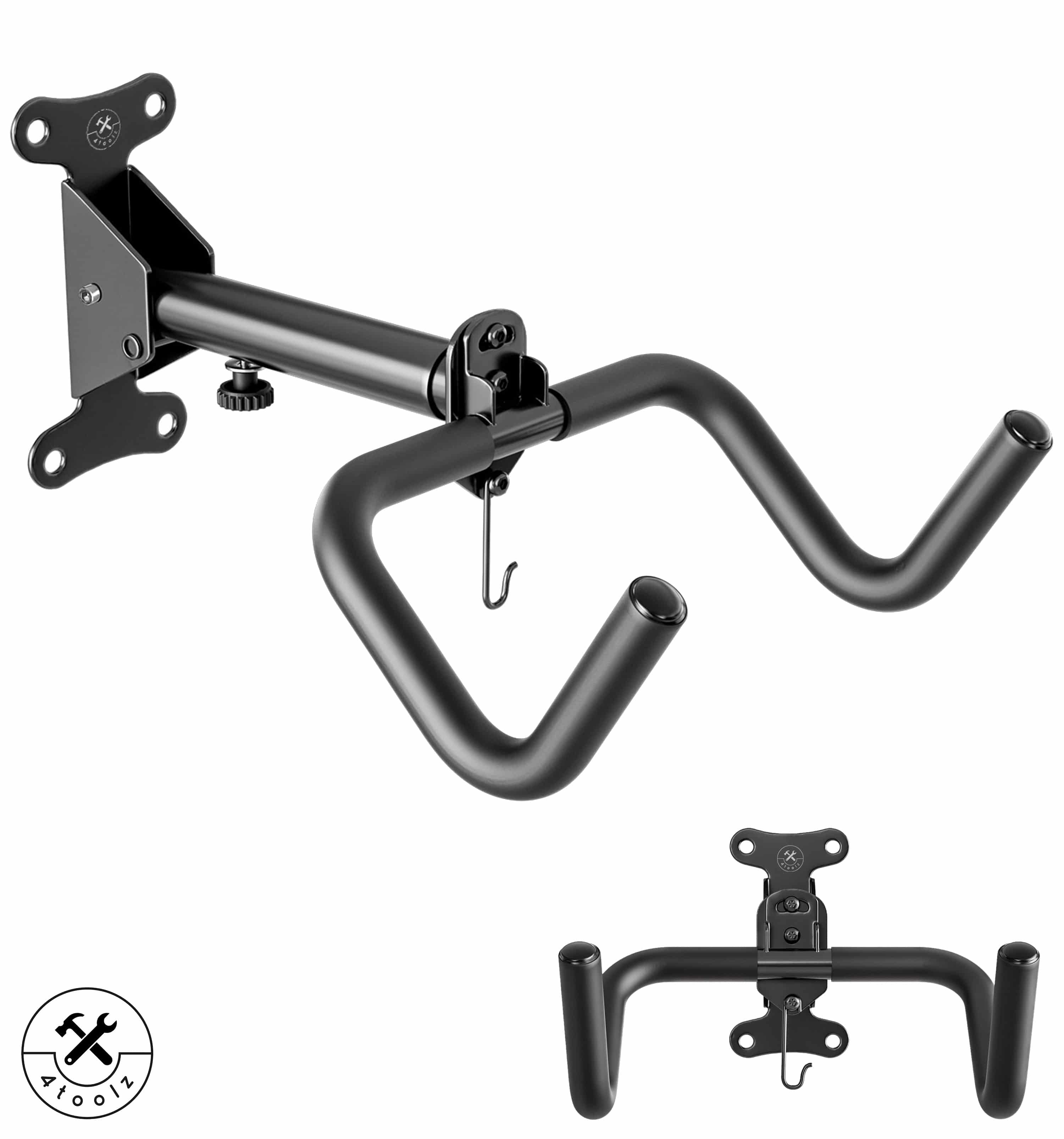 4toolz® Fiets Ophangbeugel Opklapbaar - Wandbeugel voor fiets