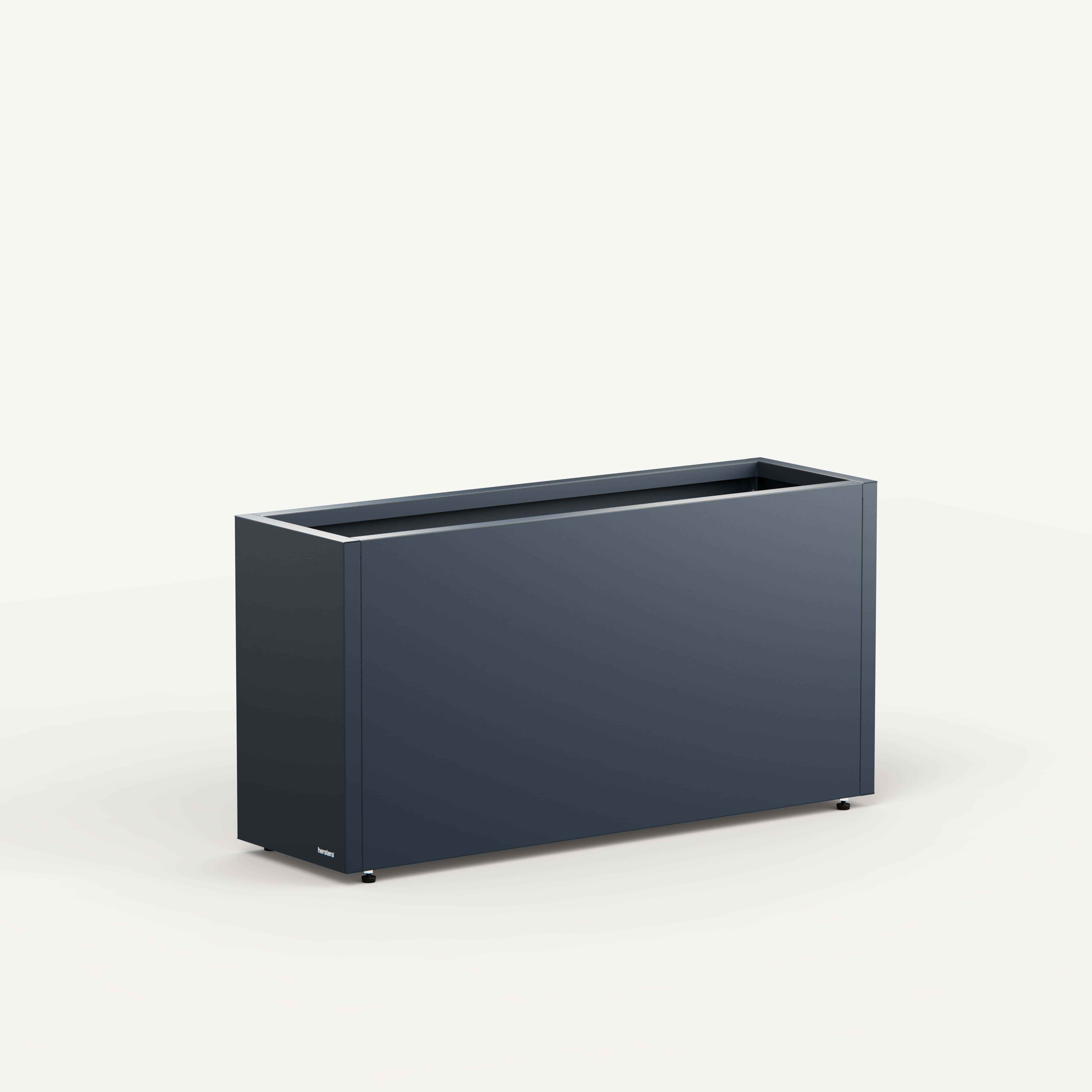 Herstera Garden Plantenbak Cube 30 M - 100x30x50 cm - Antraciet
