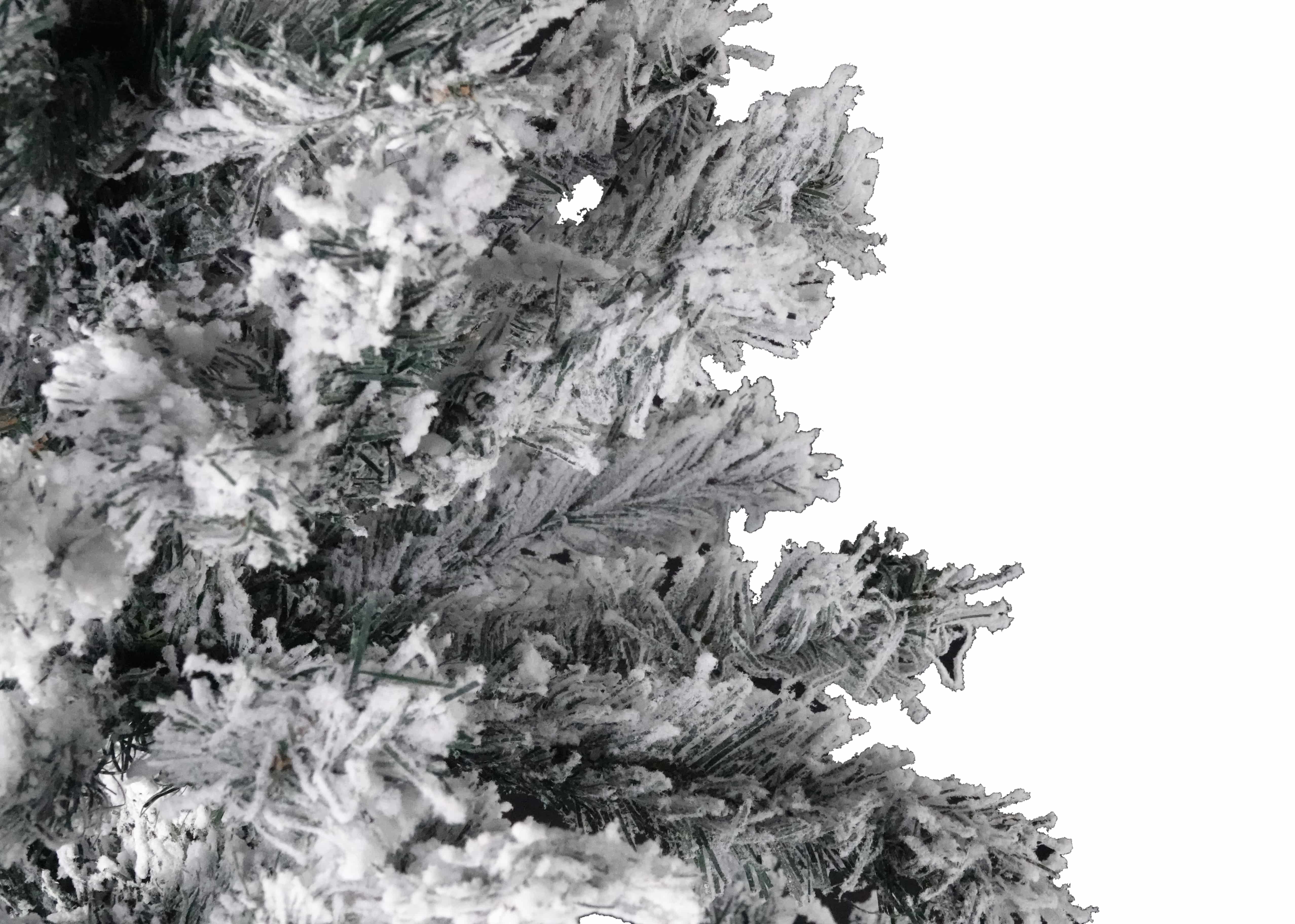 4goodz diep besneeuwde kunstkerstboom 180 cm - 114 cm breed