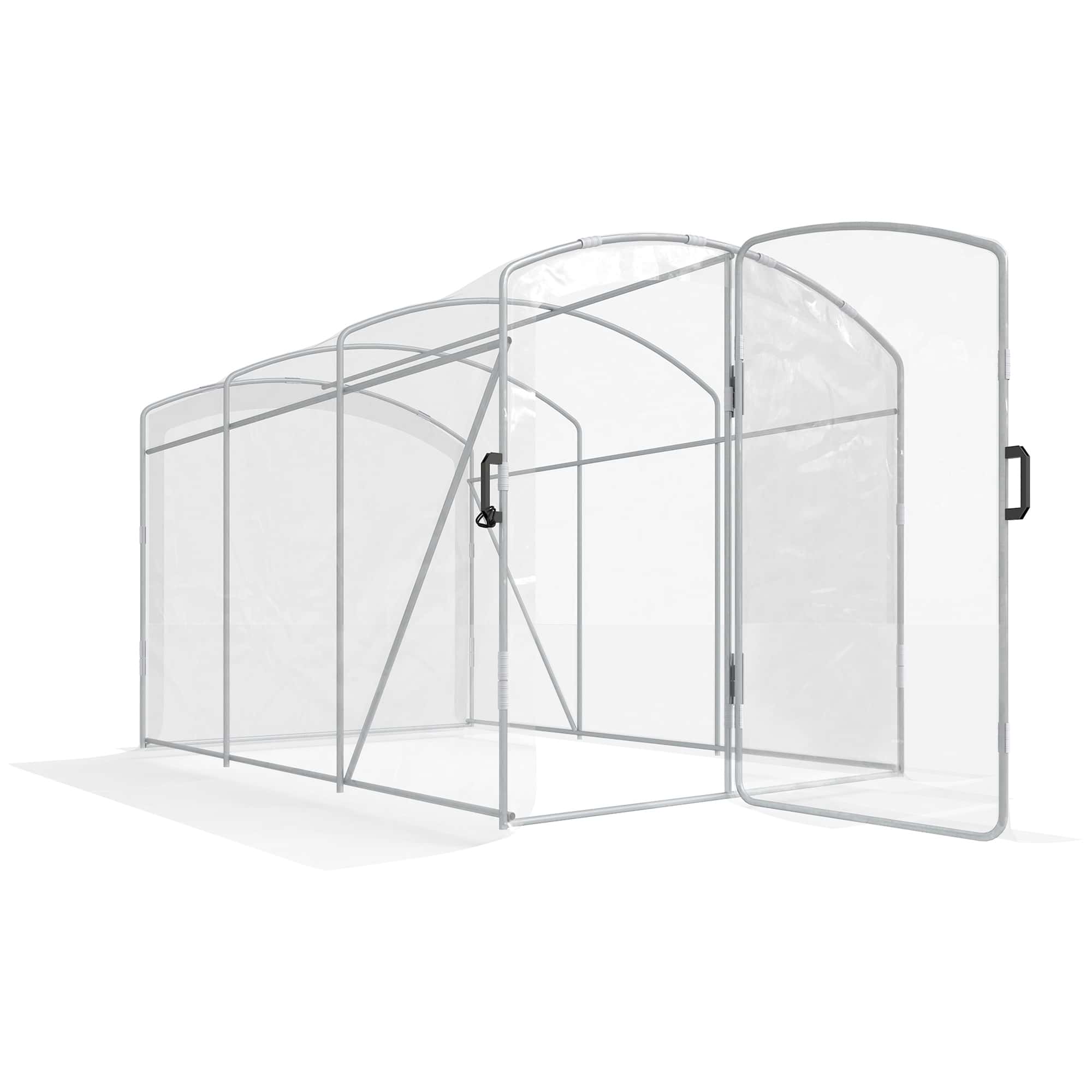 4goodz Foliekas 3x2x2 m tunnel inloopkas kweektent - Transparant
