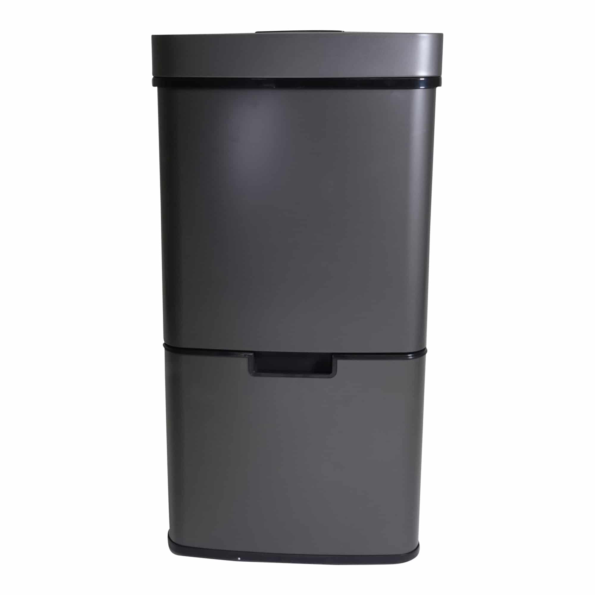 4cookz® Smart Waste Grey Afvalscheidingsprullenbak met sensor 72 liter