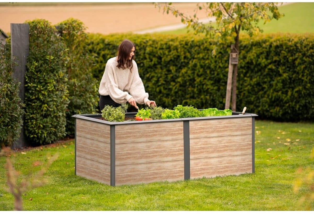 Westmann Plantenbak WMHPS772010-WG - Bloembak - 200x100x77 cm