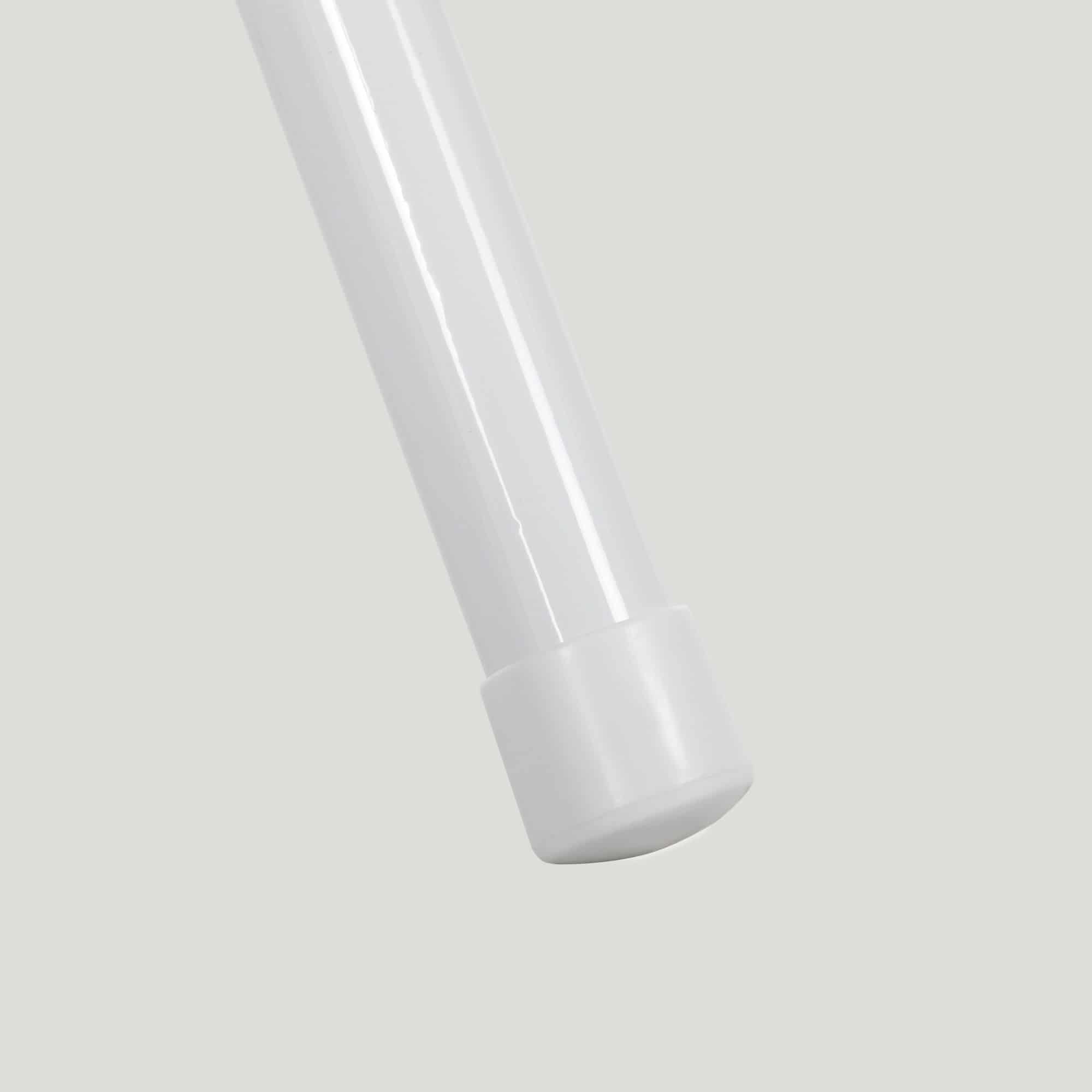 4 stuks Stevige Klapstoelen van Kunststof max 120 kg - Wit