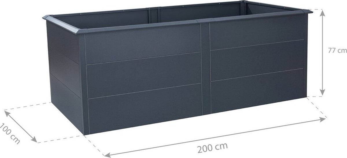 Westmann Hoge Plantenbak Primus XL WMHPS772010 - 200x100x77 cm