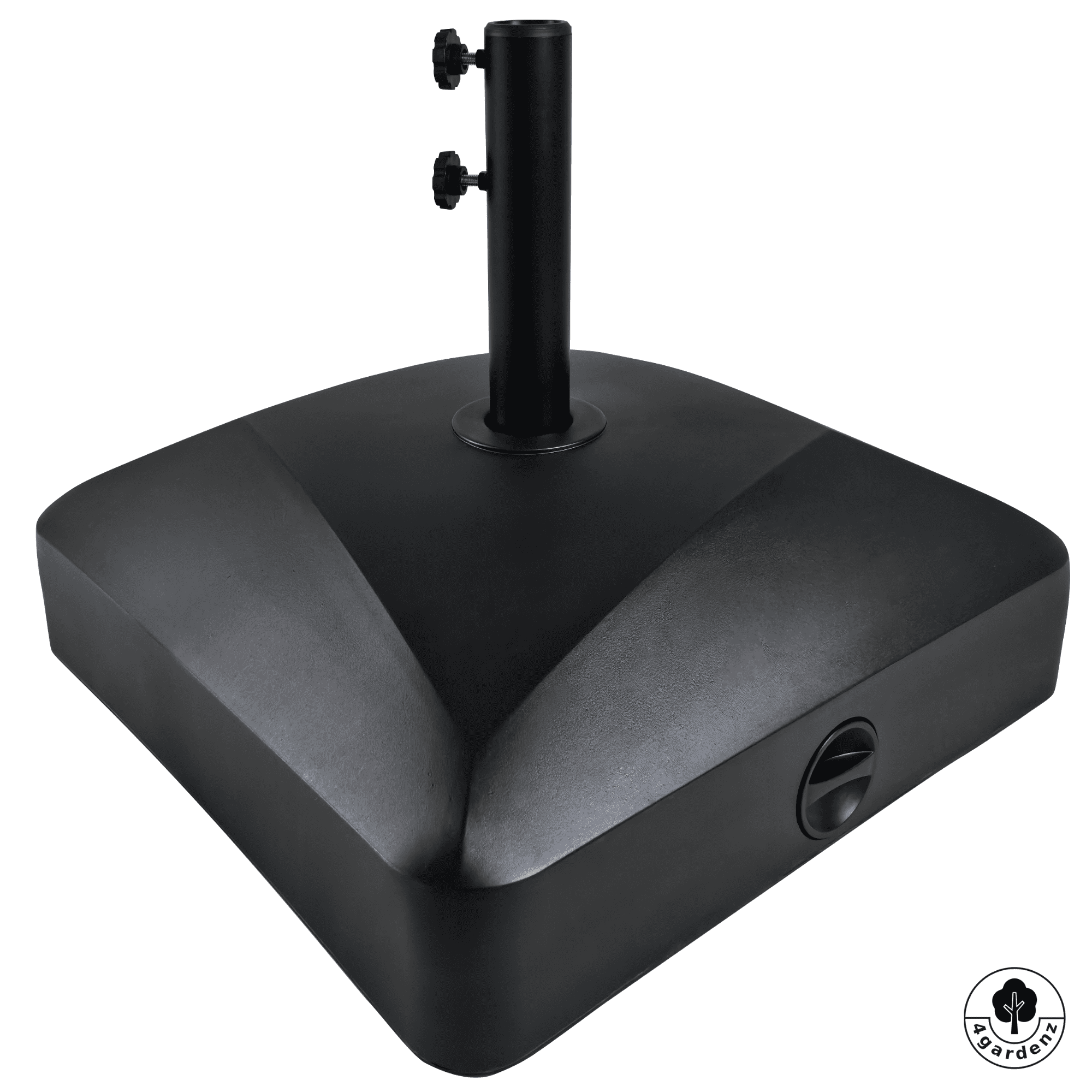 4gardenz Parasolvoet met Wielen voor Ø38/48mm parasols - max 70 kg