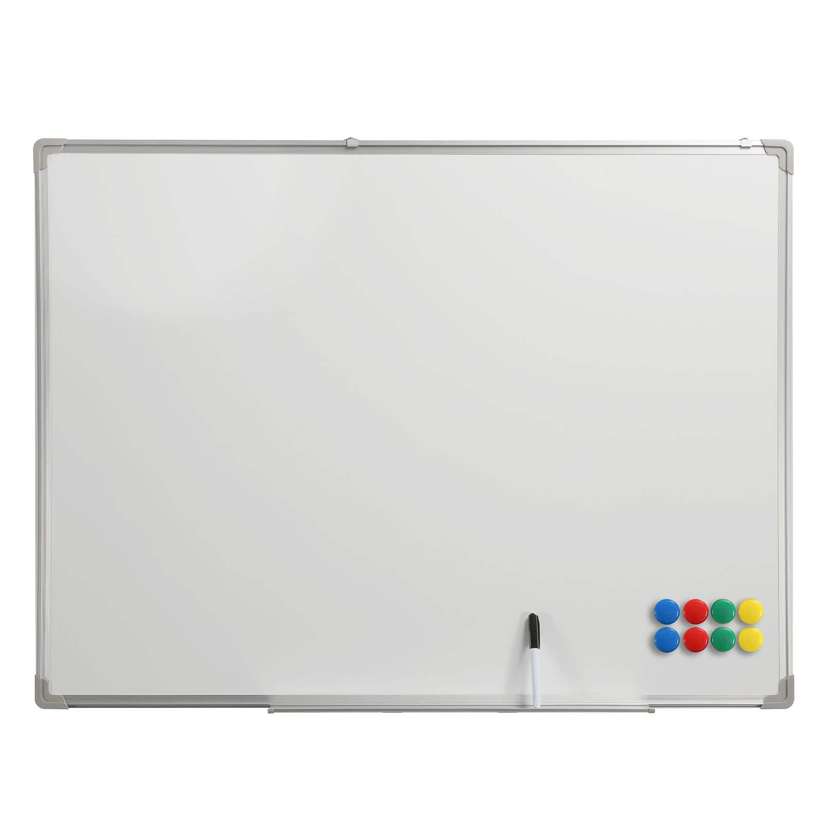 BuroMi Magnetisch Whiteboard 2.0 - 110x80cm - incl. stift en magneten