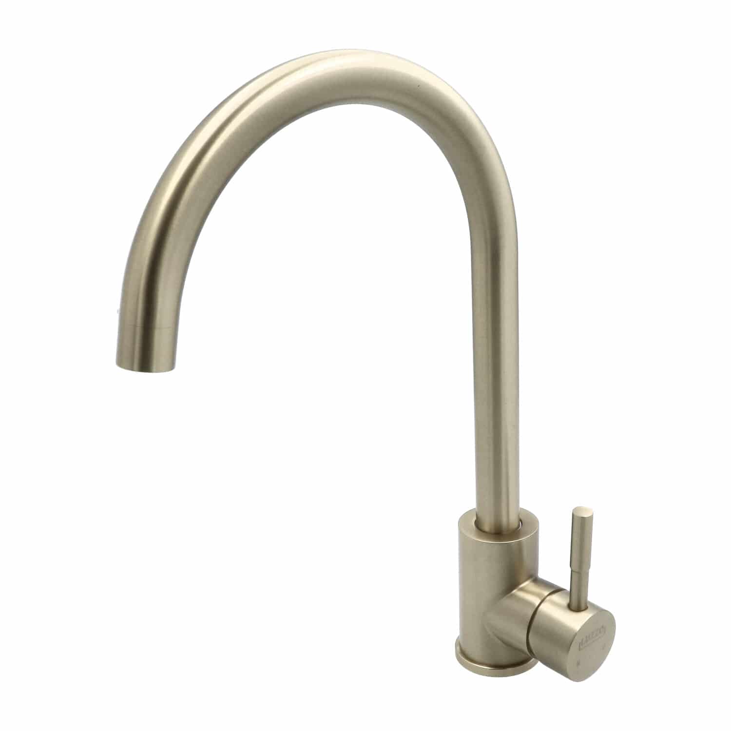 Luzzo® Iseo Keukenkraan Brushed Brass - RVS Mengkraan Keuken - Goud