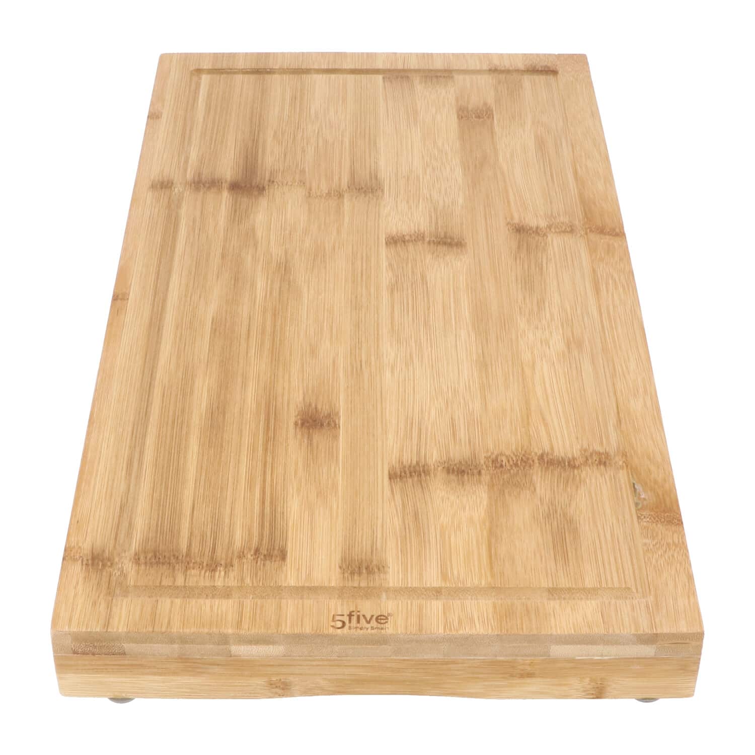 4cookz® Snijplank Verhoogd Bamboe en afdekplaat 54x28x4,3cm