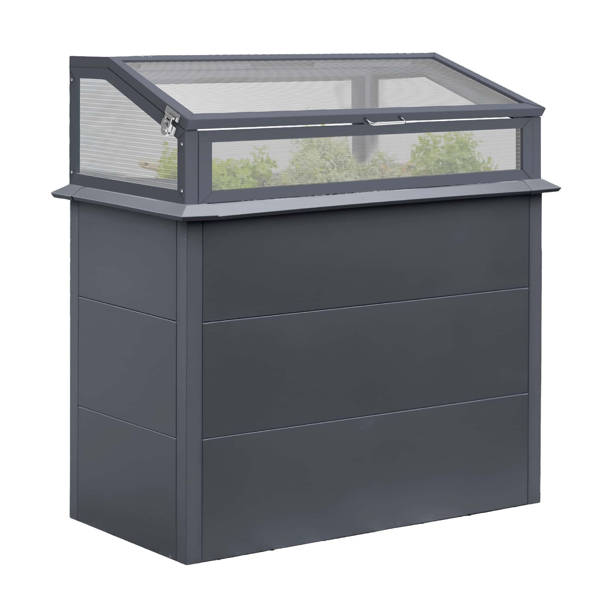 Westmann Primus Plus M - Verhoogde Kweekkas 100x50x113 cm - Antraciet