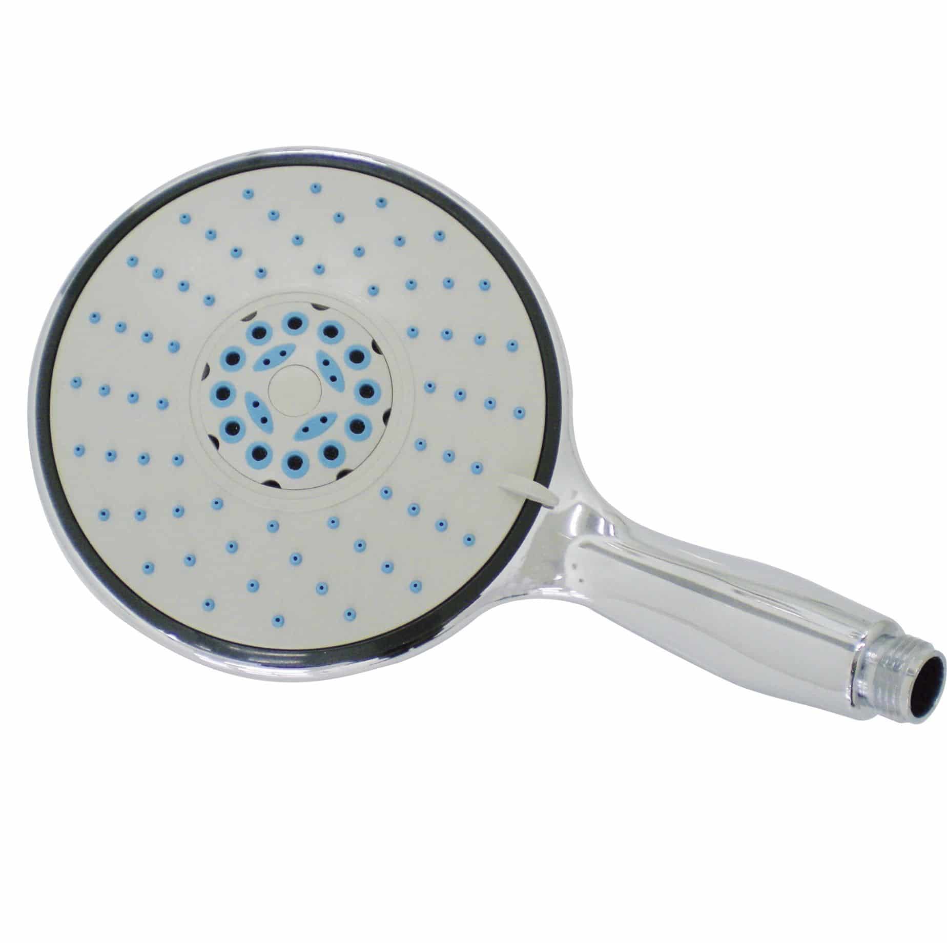 Handdouche XL met 4 functies - 15cm Chroom - 40% Waterbesparend