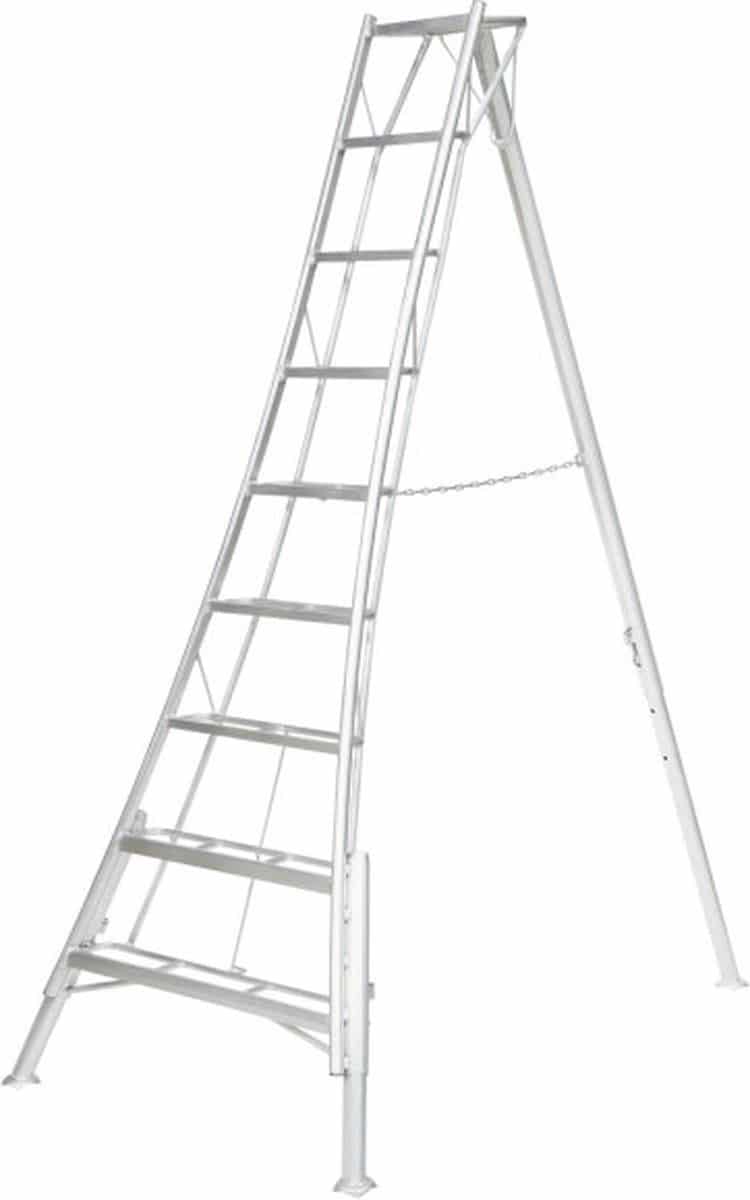 Niwaki 3-poot Tuinladder 270 cm in Hoogte Verstelbaar - Plukladder NW02700