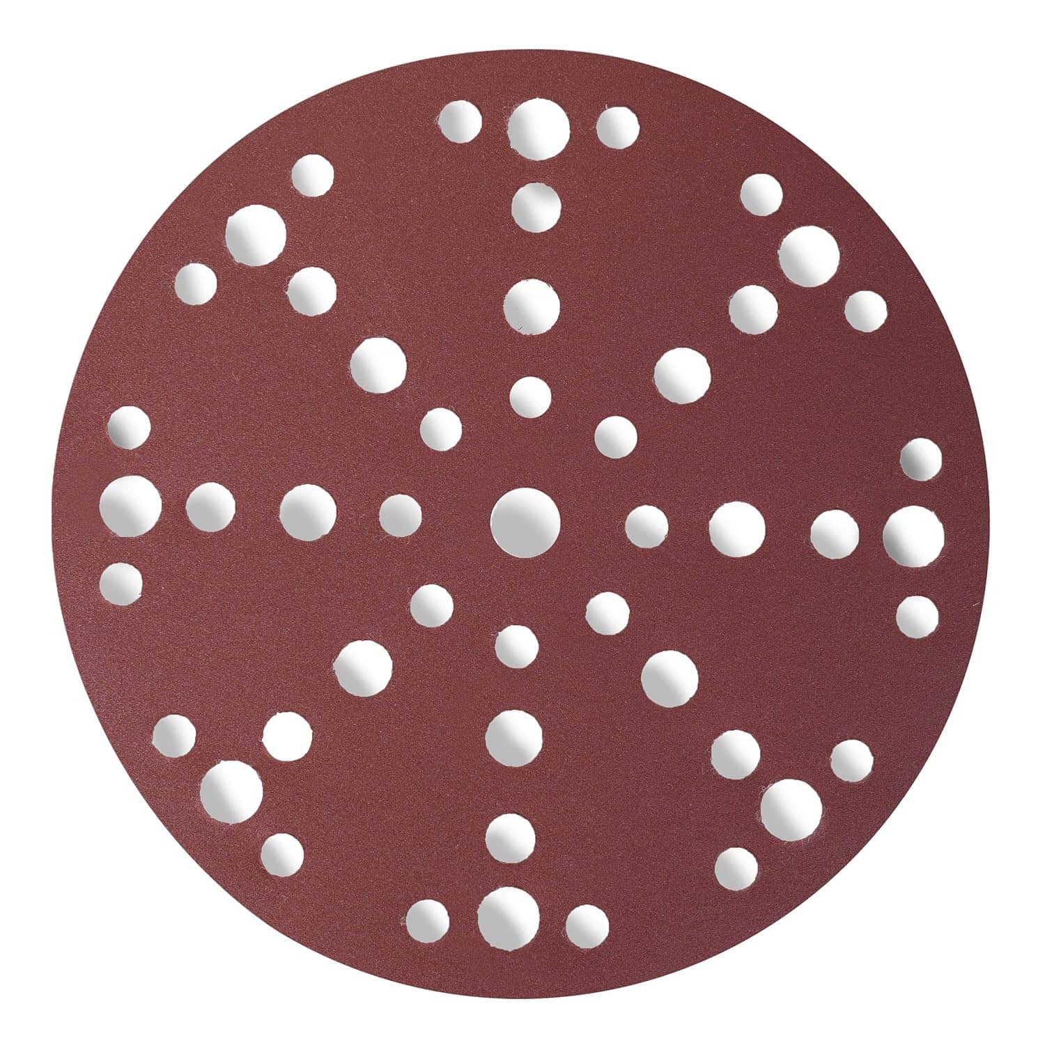 Rodopi® 100x Mix Schuurpapier 150mm - 48 gats Excentrisch Schuurmachine
