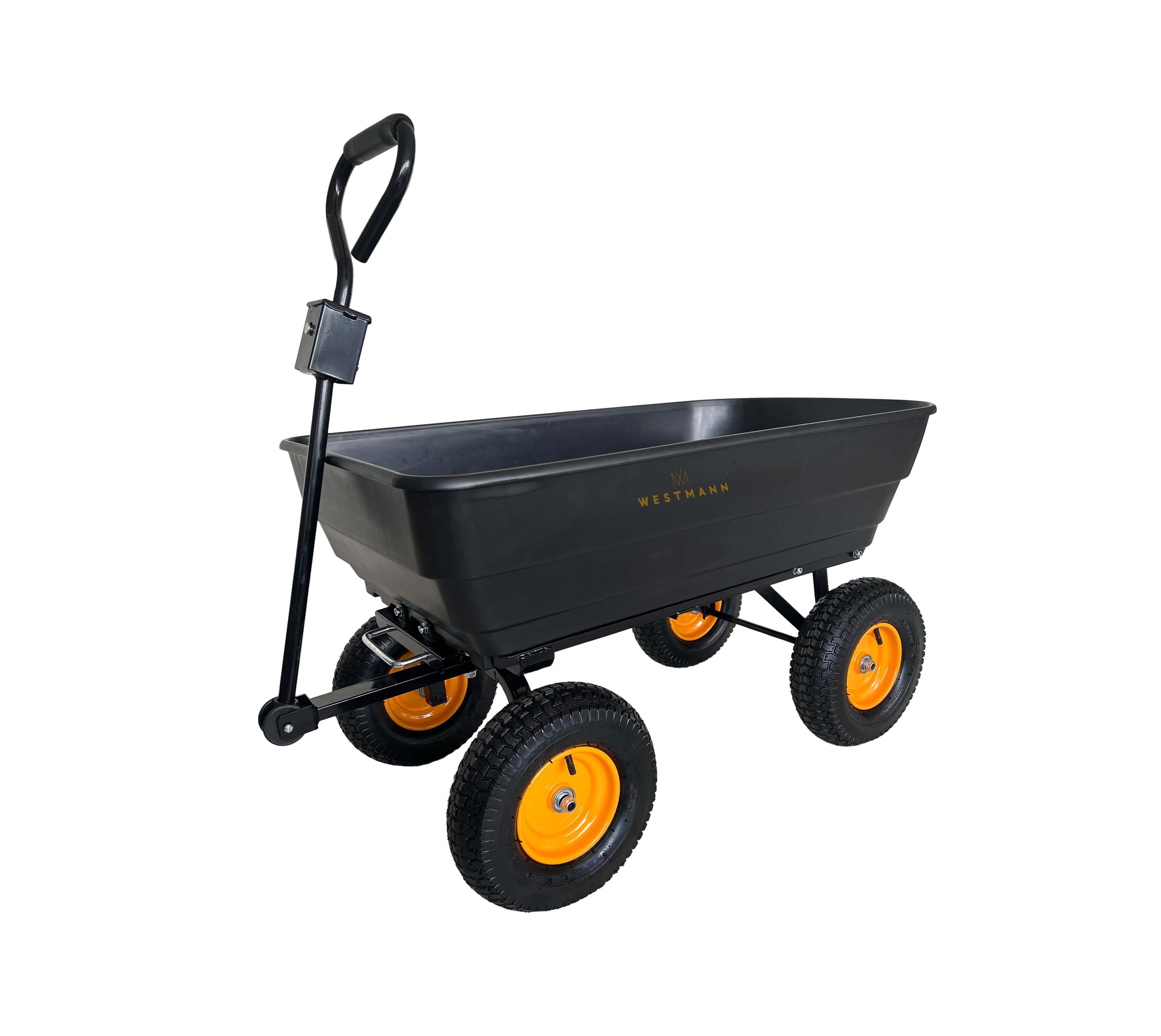 Westmann Prakta M - Kunststof tuintrolley met kantelfunctie - 300 kg