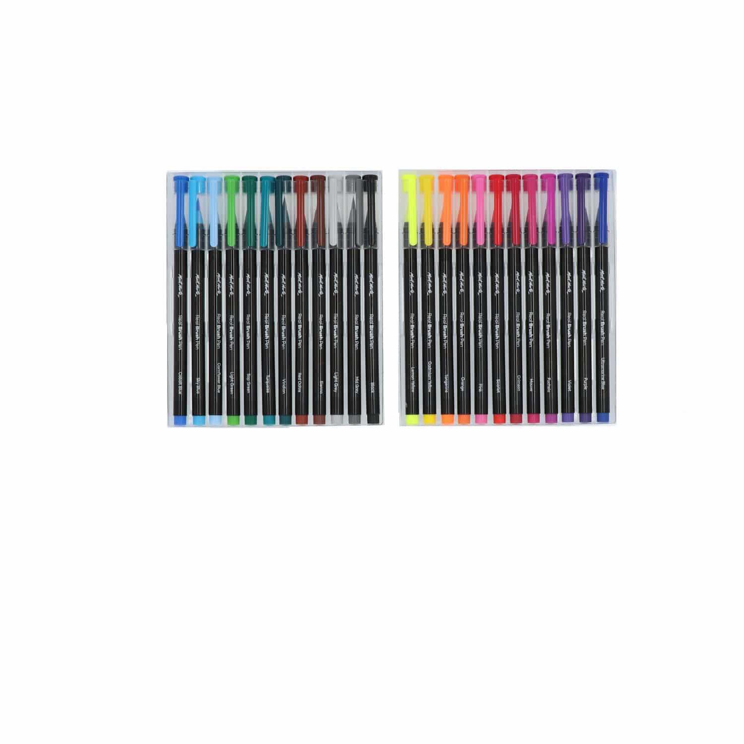 Mont Marte® penseelstiften set 24 stuks - gevulde waterbrush stiften