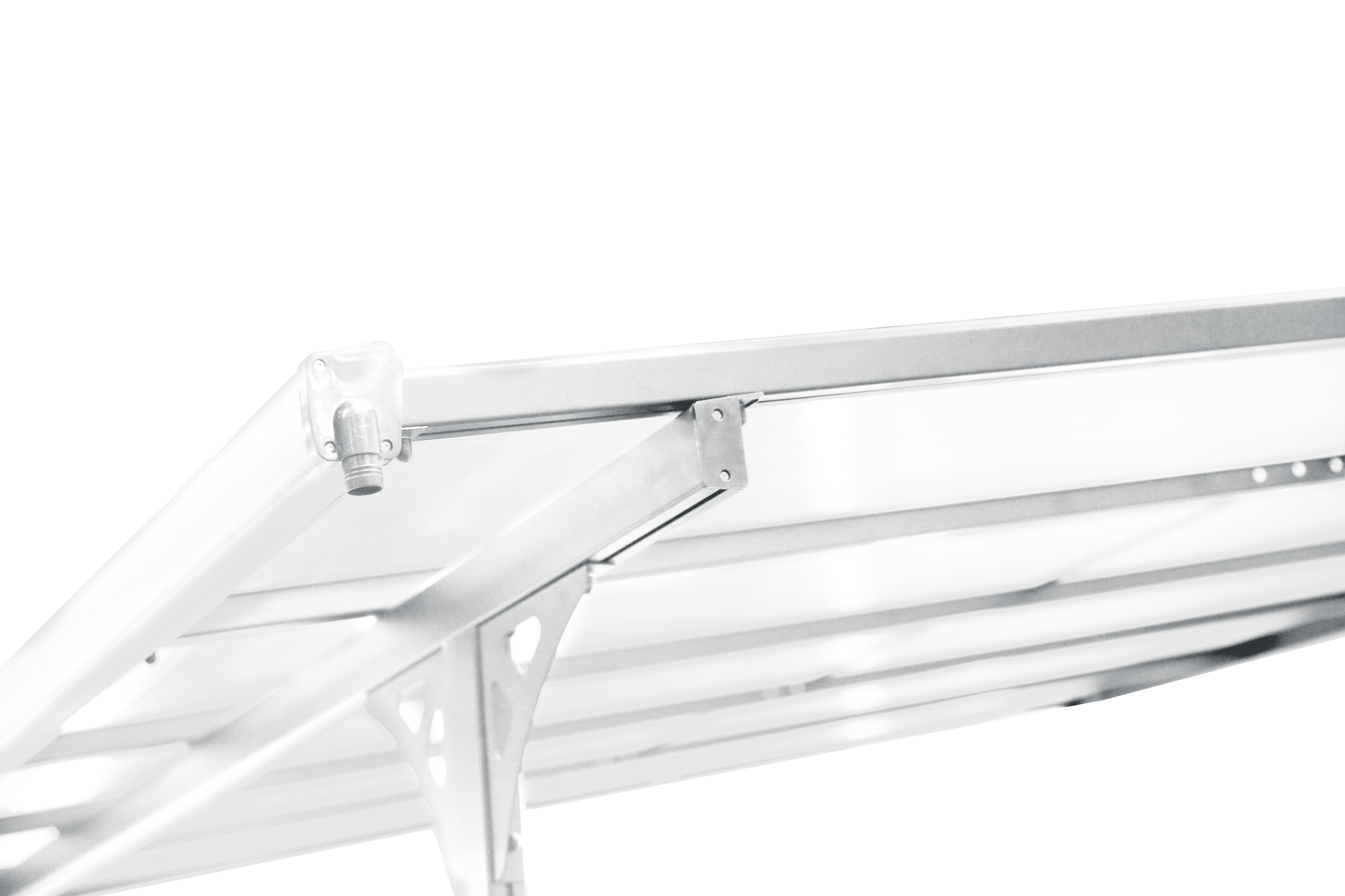 Westmann Aluminium Terrasoverkapping Bruce - 300x617x270 cm - Wit