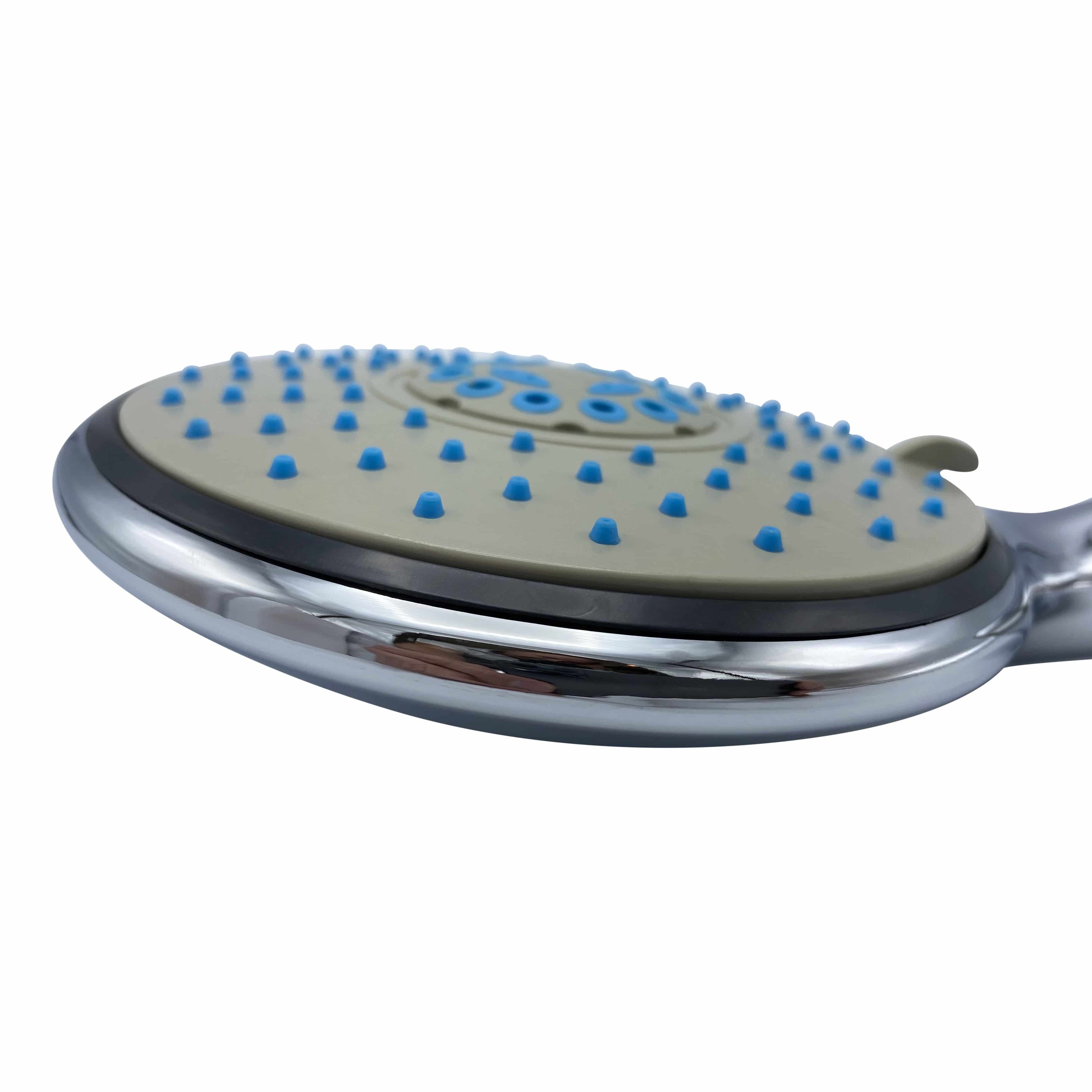 Handdouche XL met 4 functies - 15cm Chroom - 40% Waterbesparend