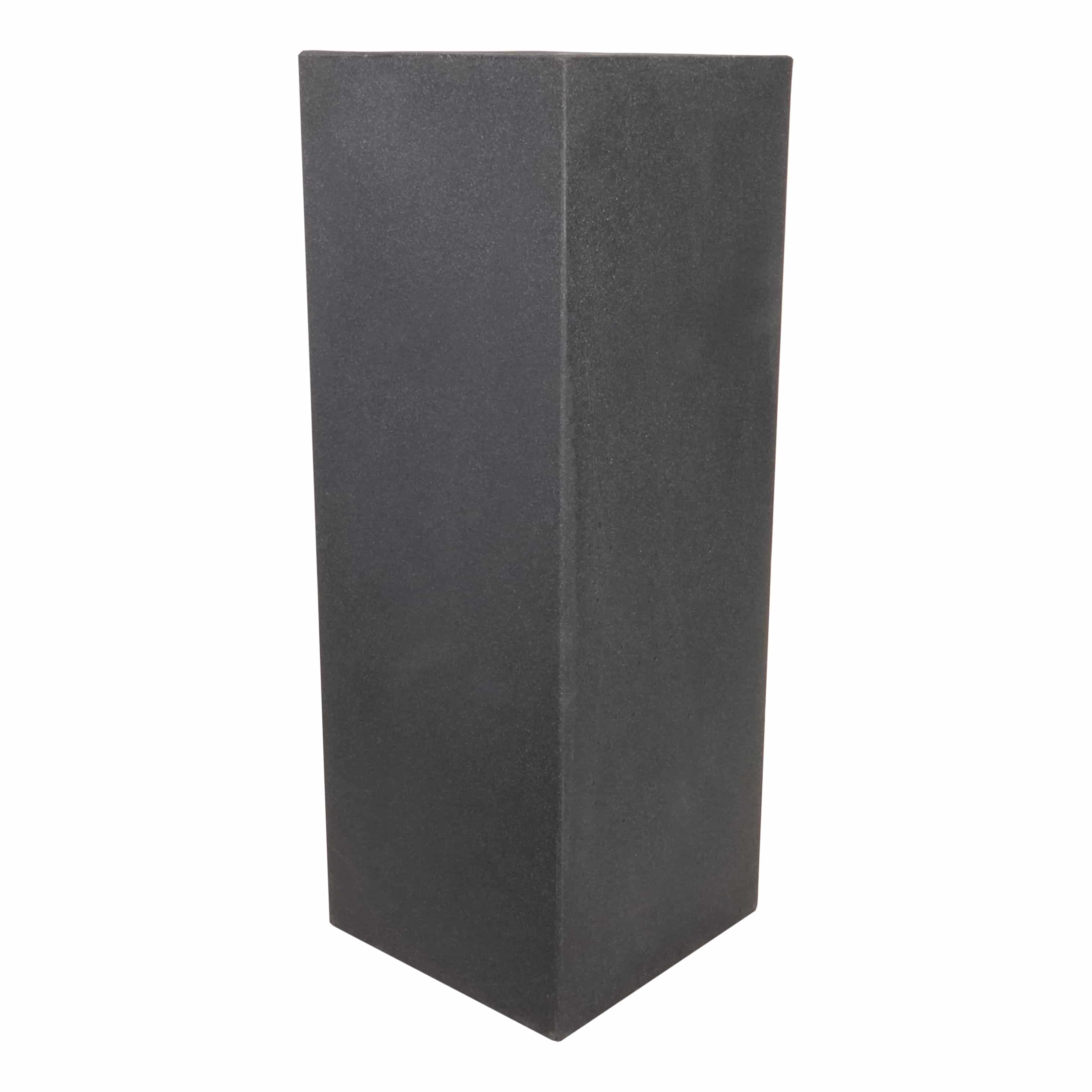 4gardenz® Stone Pilaar Plantenbak 30x30x80 cm - Steengrijs