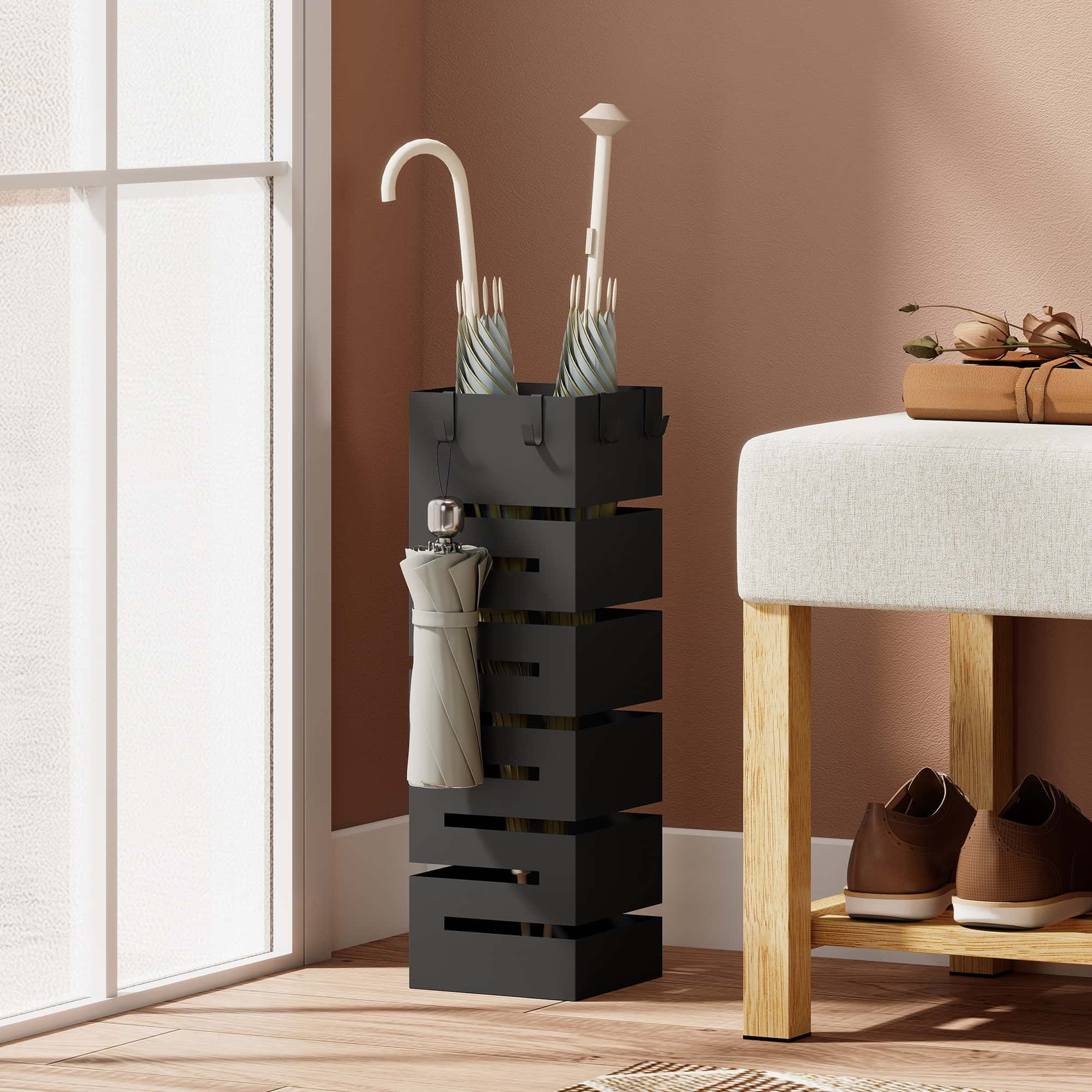 4goodz Paraplustandaard Staal - Zwart 4goodz Paraplustandaard Staal - Zwart