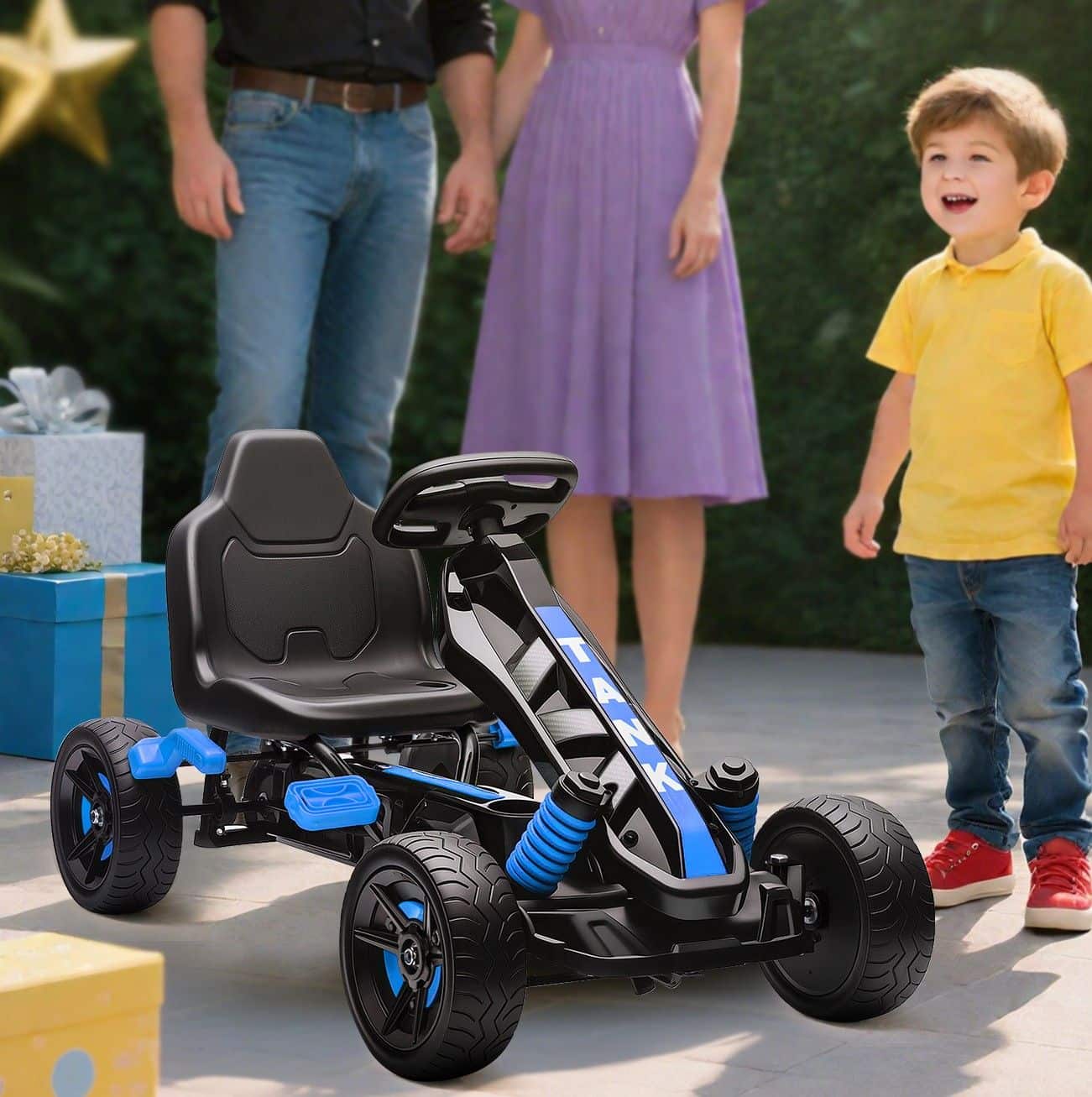 4goodz Skelter Aiyaplay met vrijloopsysteem - Voor 3-6 jaar - Blauw