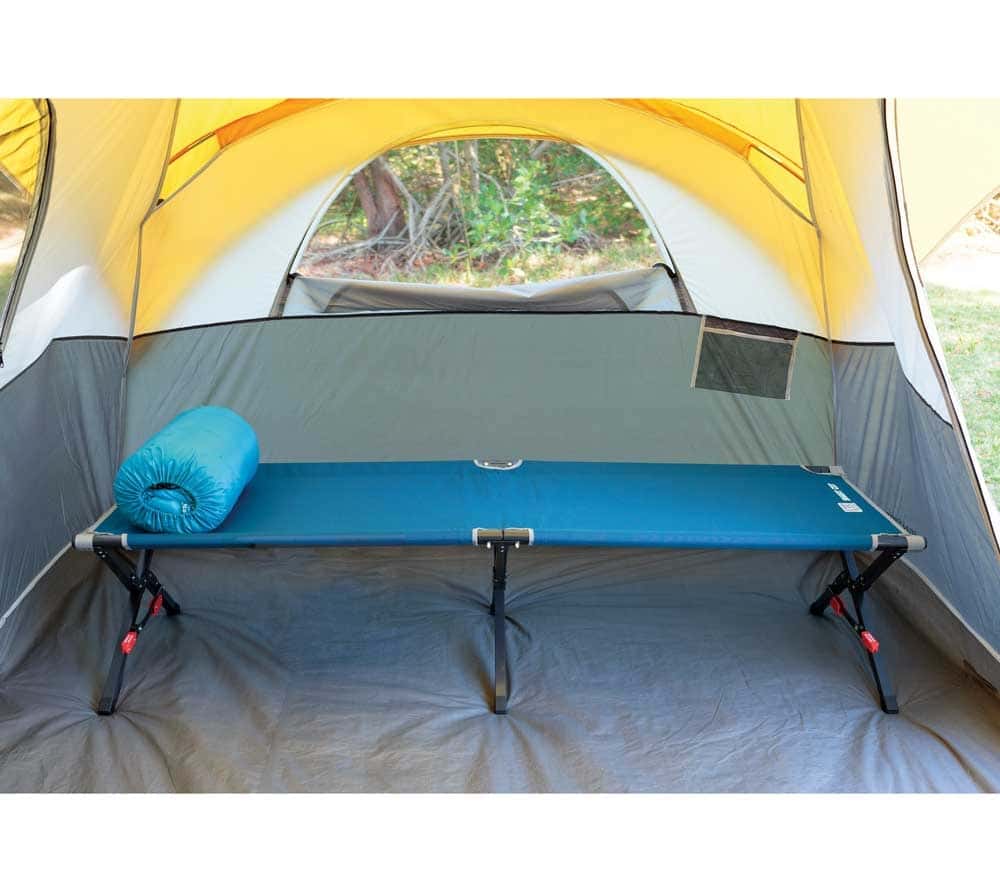 Rio-brands Veldbed XXL Easy Set-up - 203x81x48 cm - Met Draagtas