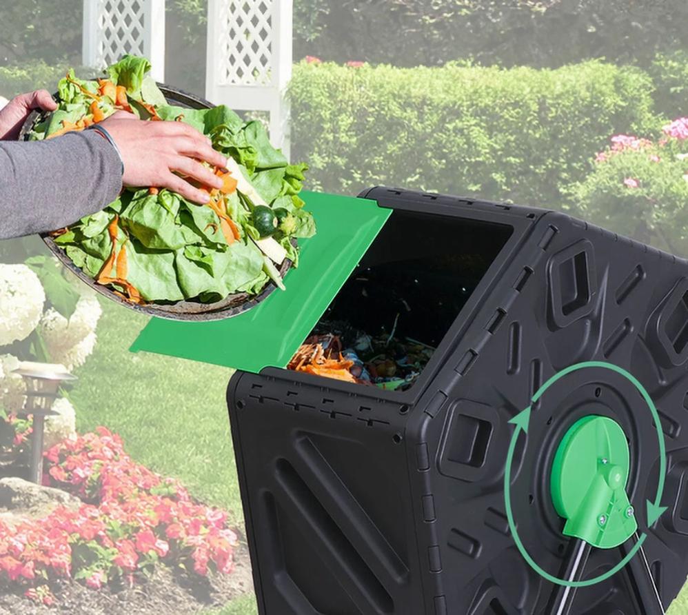 Westmann Humus 60 - Compostvat van kunststof 60 liter - 60x74x36 cm