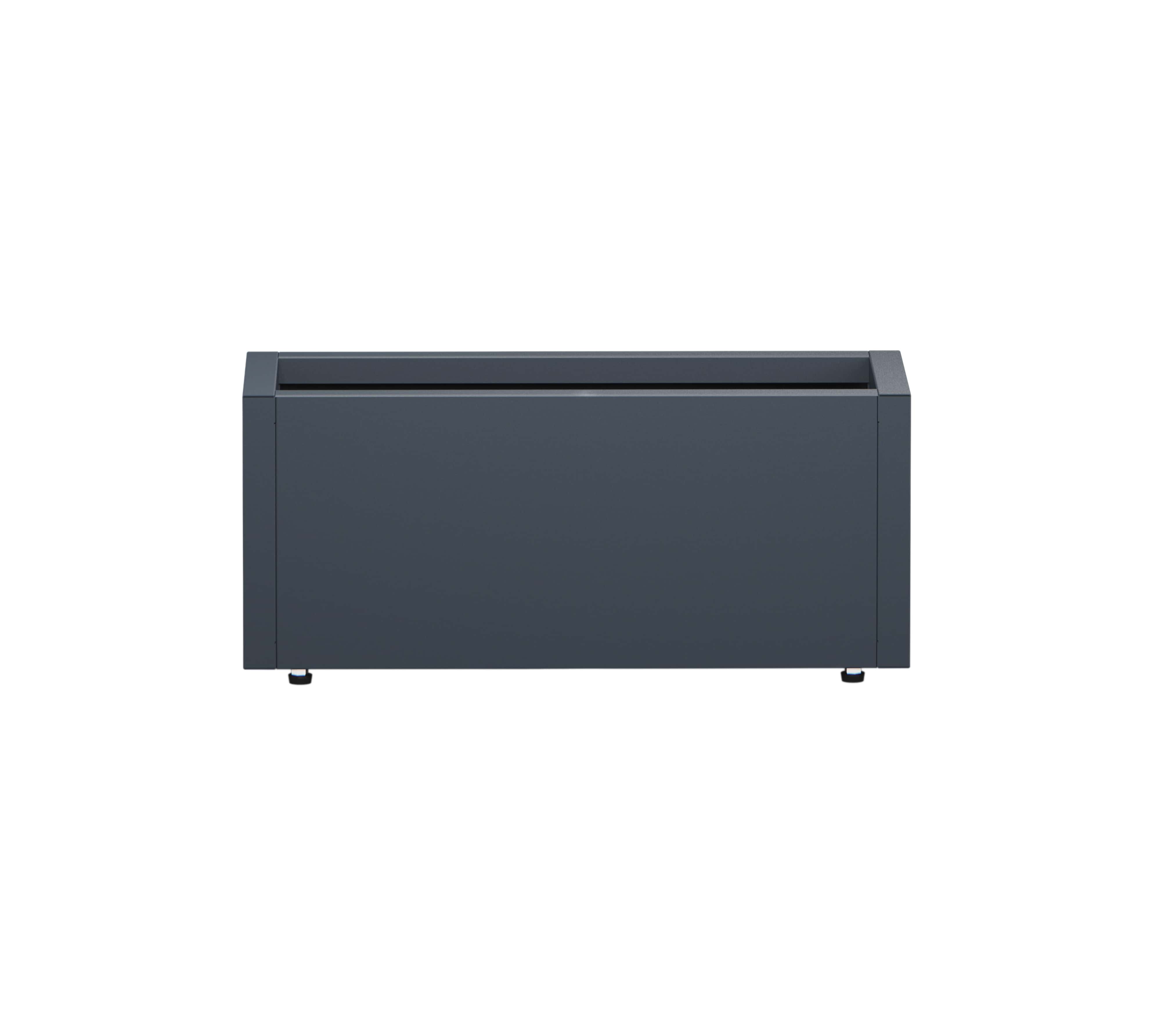 Herstera Garden Balcony S - Plantenbak Staal 60x25x25 cm - Antraciet