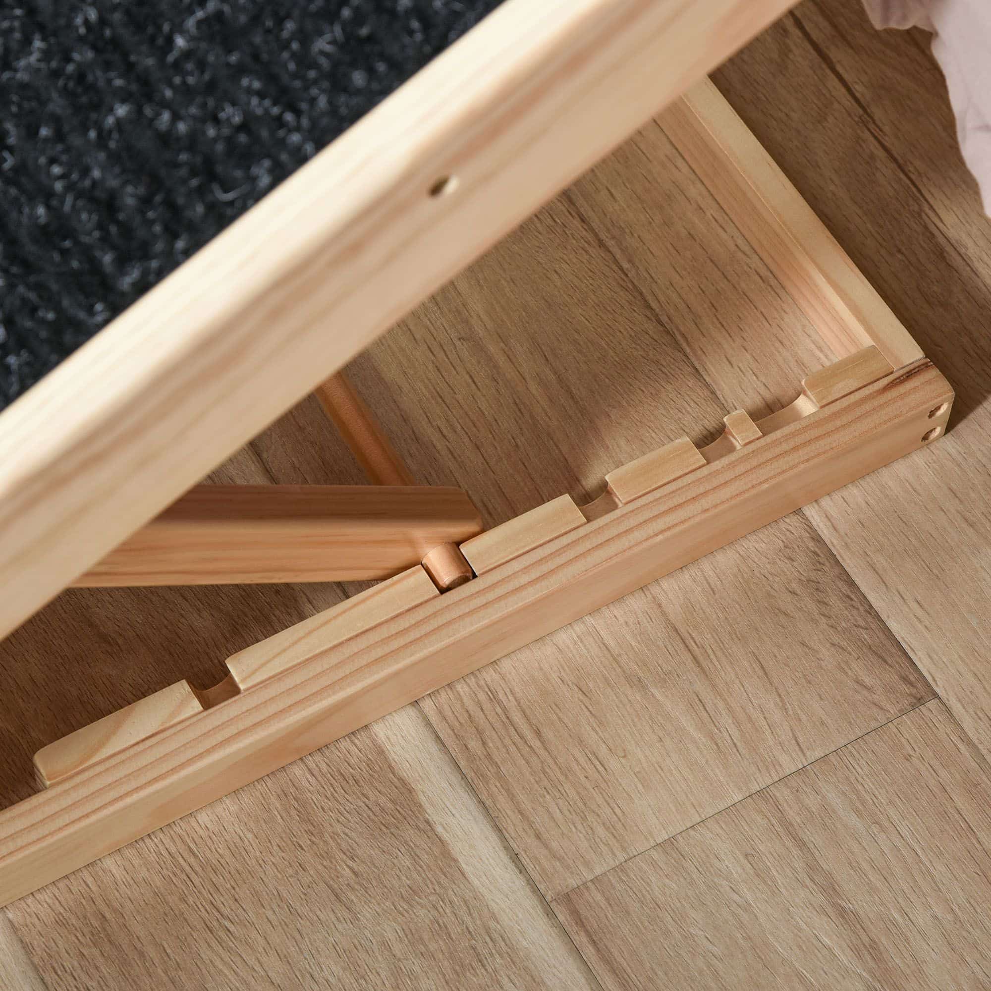 4goodz hondenhelling Loopplank voor honden met antislip - 90x40x61 cm - Zwart