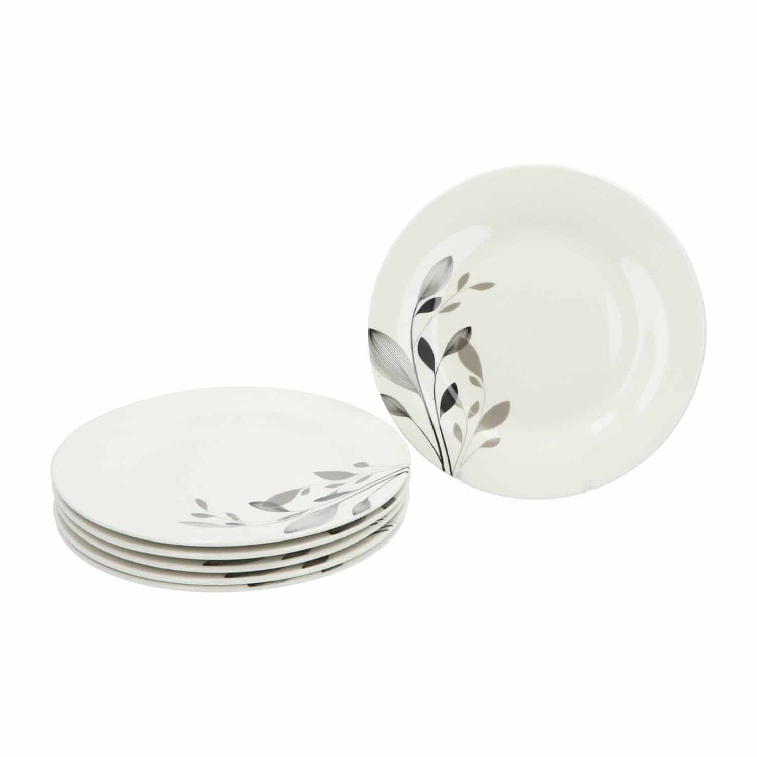 4goodz Porseleinen Servies 6 persoons 18-delig - Lelie