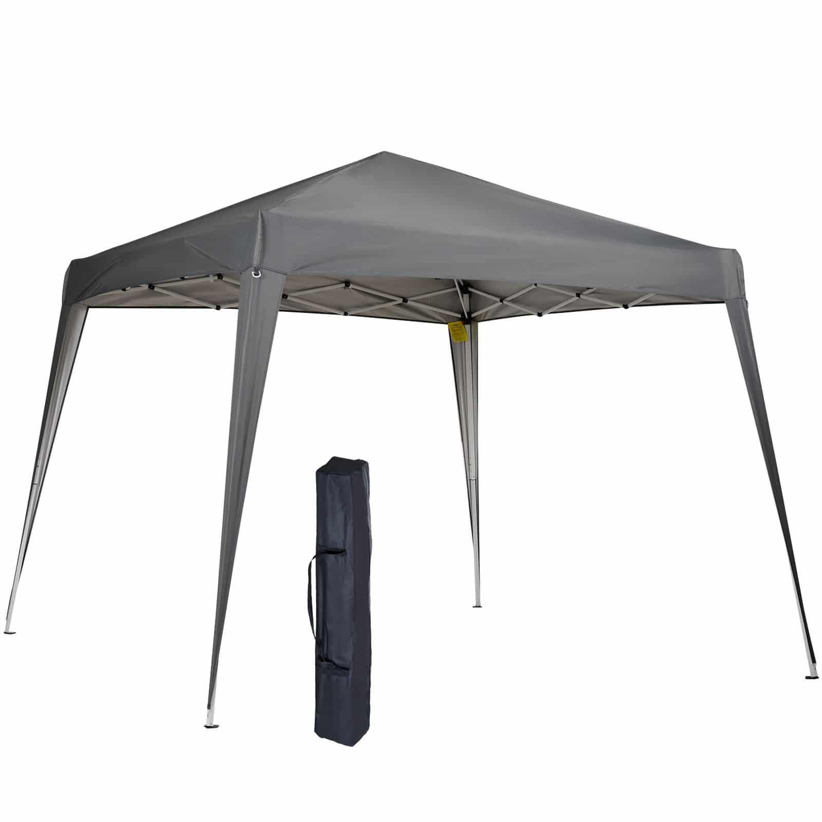 4goodz Opvouwbare Partytent 240x240 cm met Haringen - Grijs