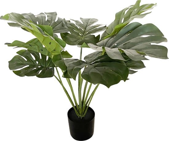 Greendream Kunstplant - Monstera Deliciosa - Gatenplant - Kamerplant - 60cm